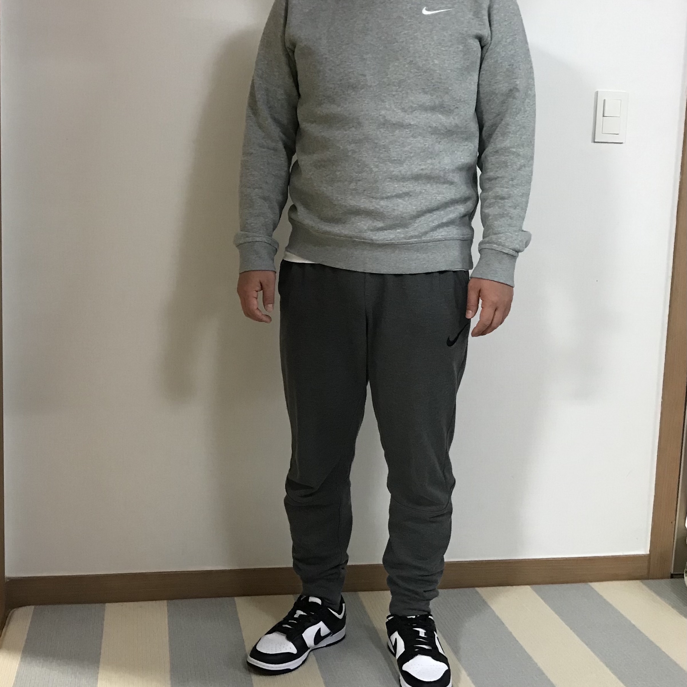 Nike Dunk Low Retro Black 착용 스타일