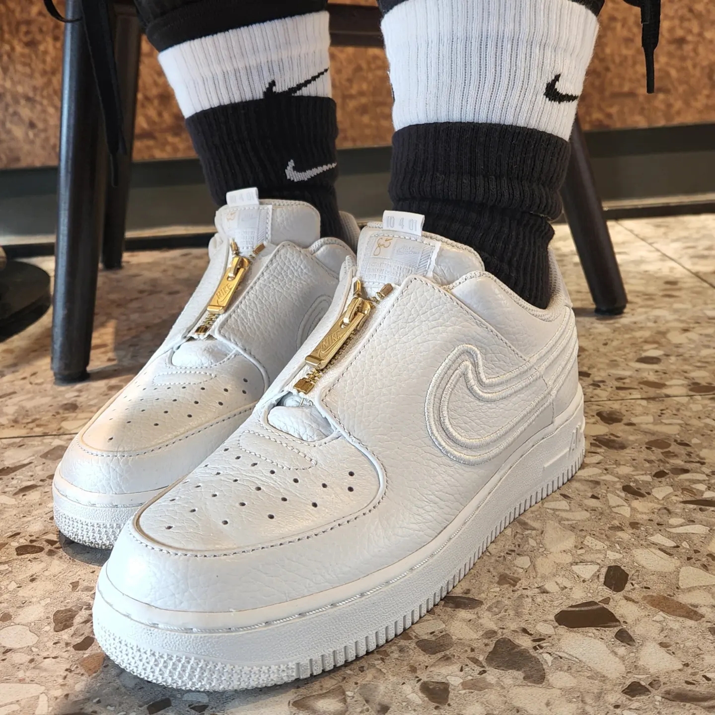 (W) Nike x Serena Williams Air Force 1 LXX Summit White 착용 스타일 - 1