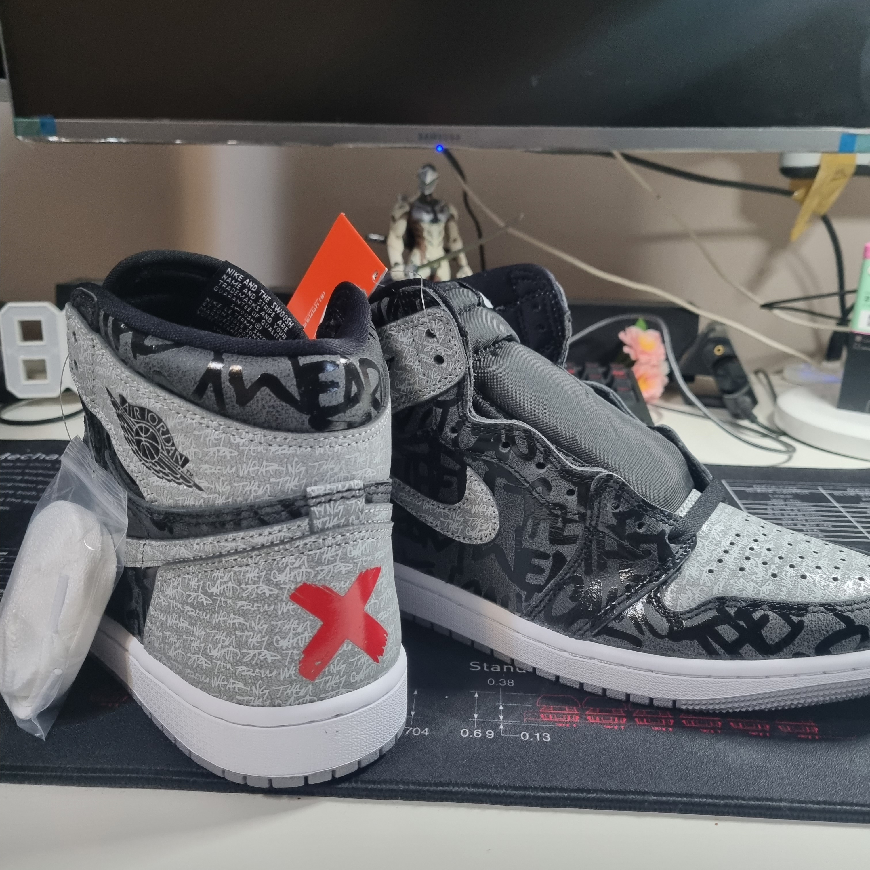 Jordan 1 Retro High OG Rebellionaire 착용 스타일