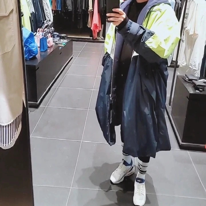 (W) Nike Air Max 93 Menthol 2018 착용 스타일 - 1