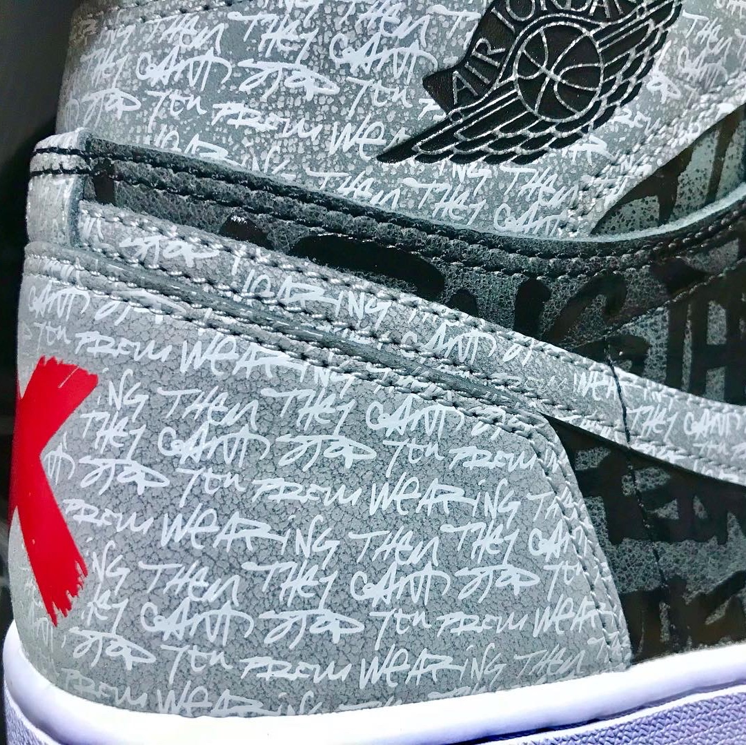 Jordan 1 Retro High OG Rebellionaire 착용 스타일 - 3