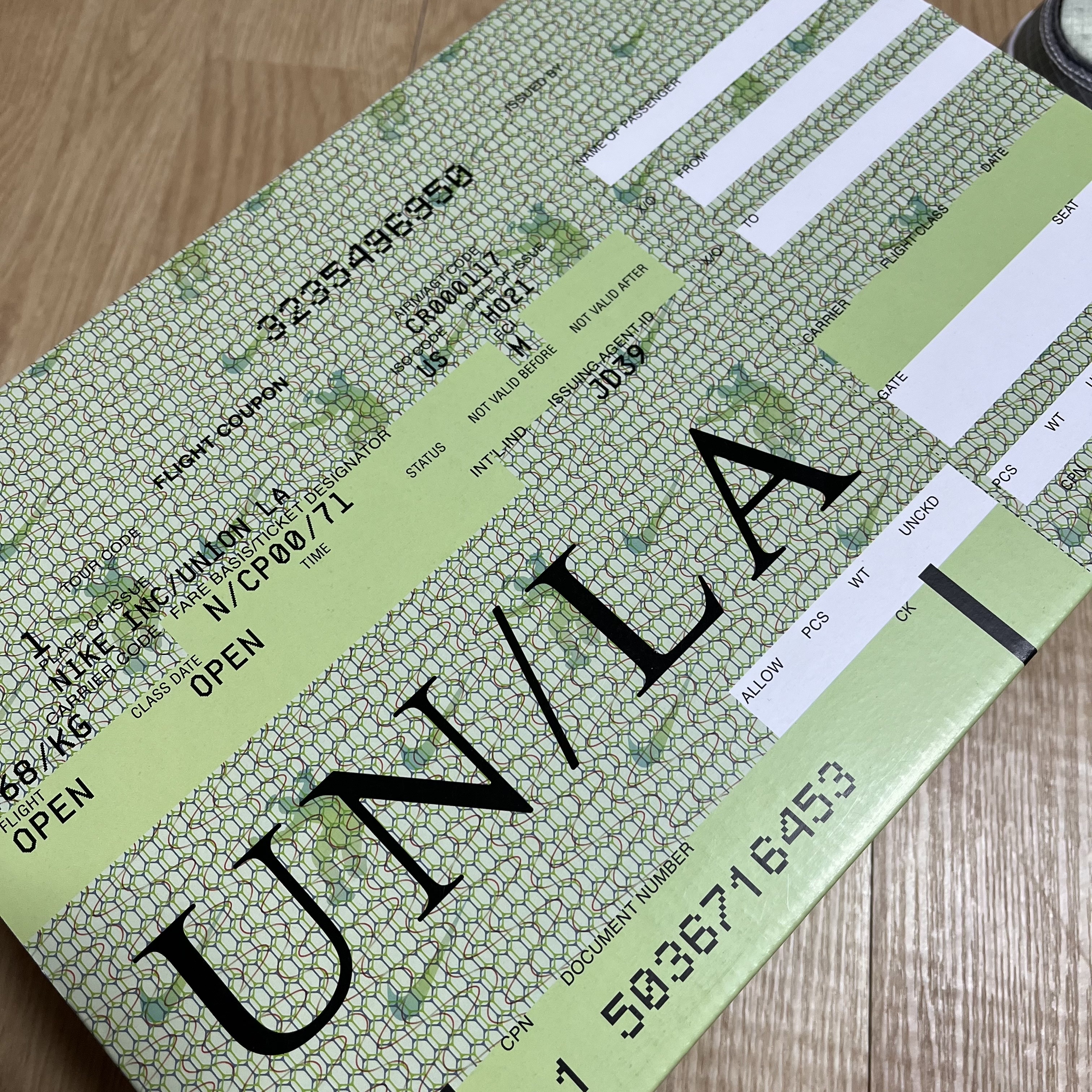 Nike x Union Dunk Low Passport Pack Pistachio 착용 스타일 - 1