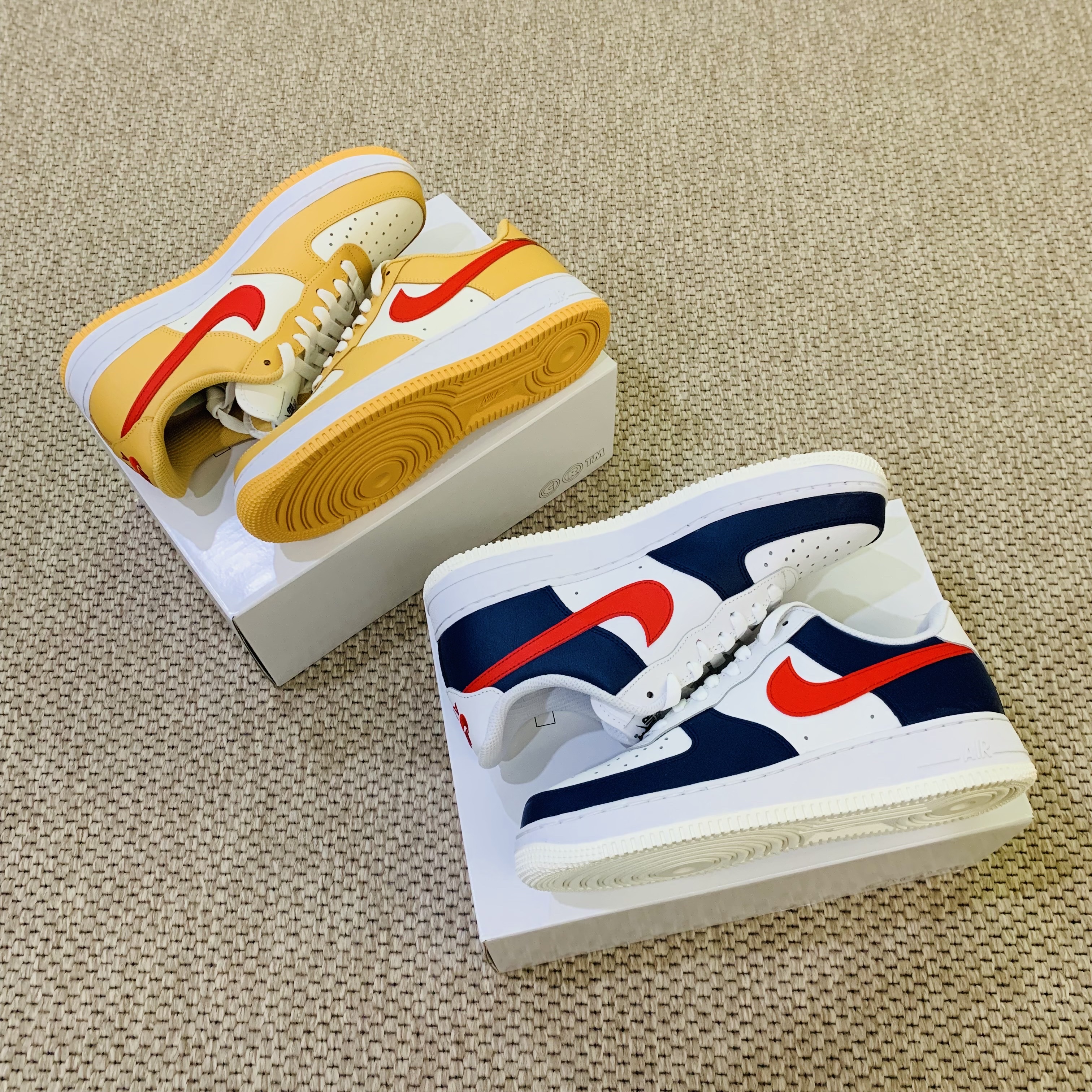 Nike Air Force 1 '07 Low White, Nike x Tom Sachs Mars Yard Shoe 2.0 Space Camp 착용 스타일 - 2