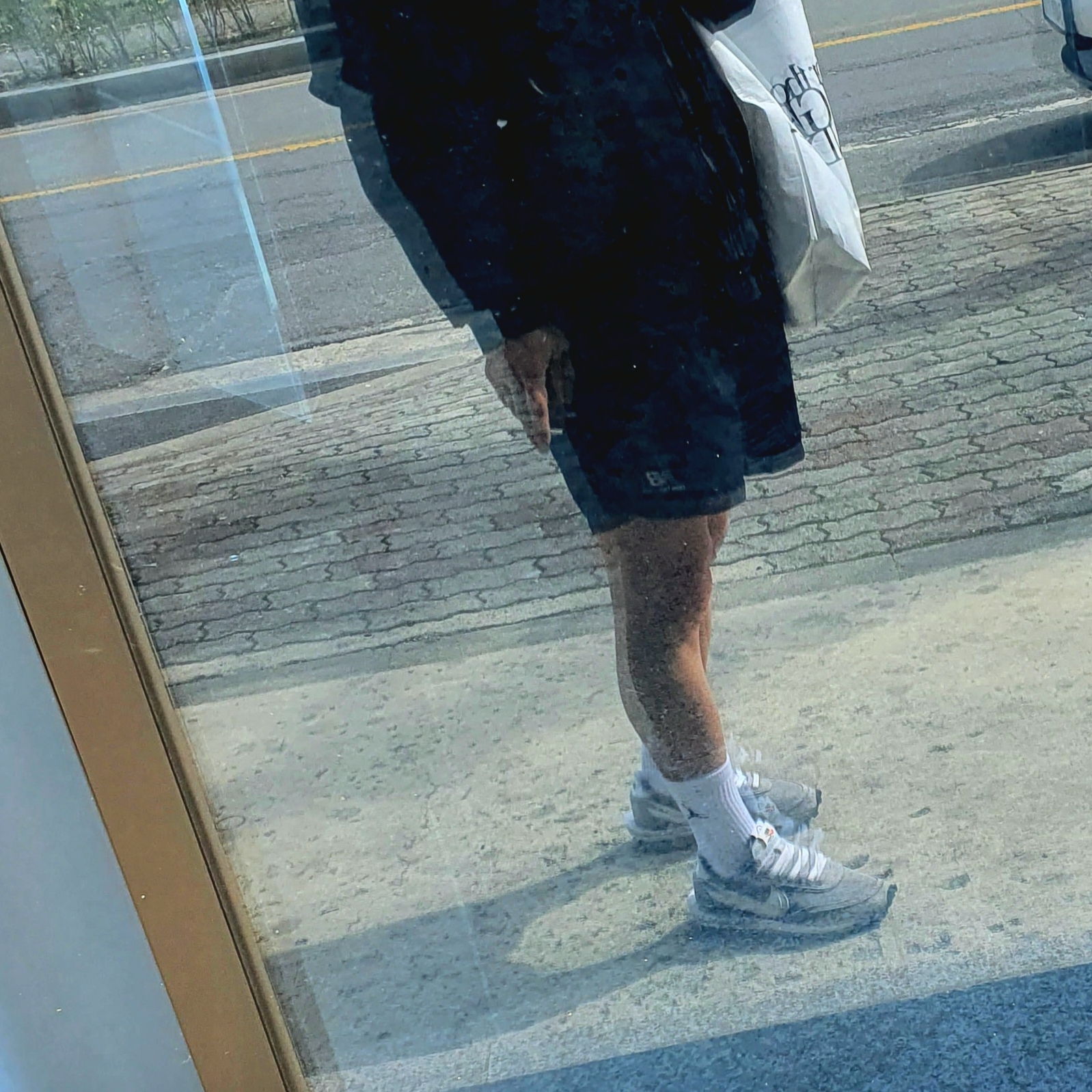 Nike x Sacai x Fragment LDWaffle Light Smoke Grey 착용 스타일