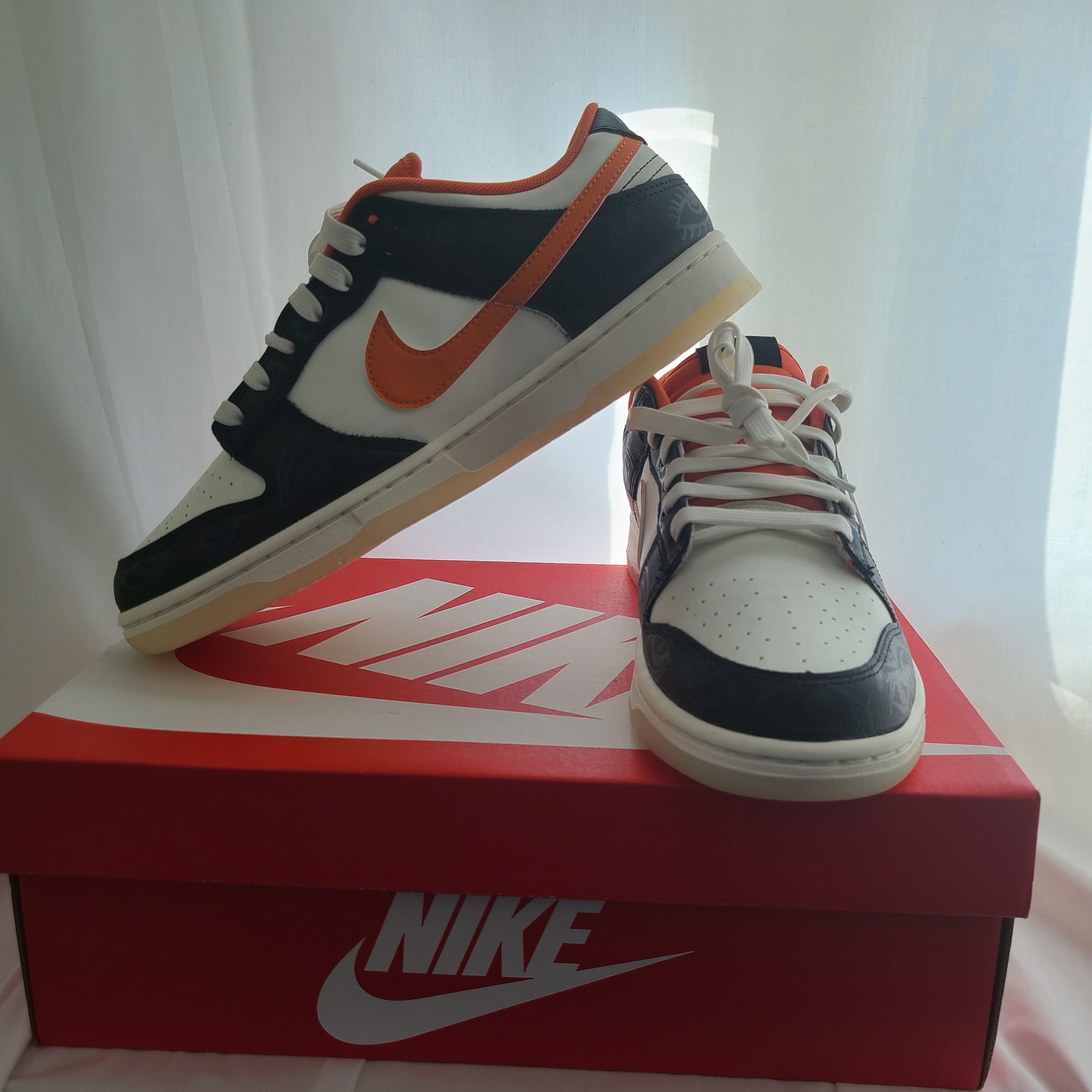 Nike Dunk Low Retro PRM Halloween 착용 스타일 - 1