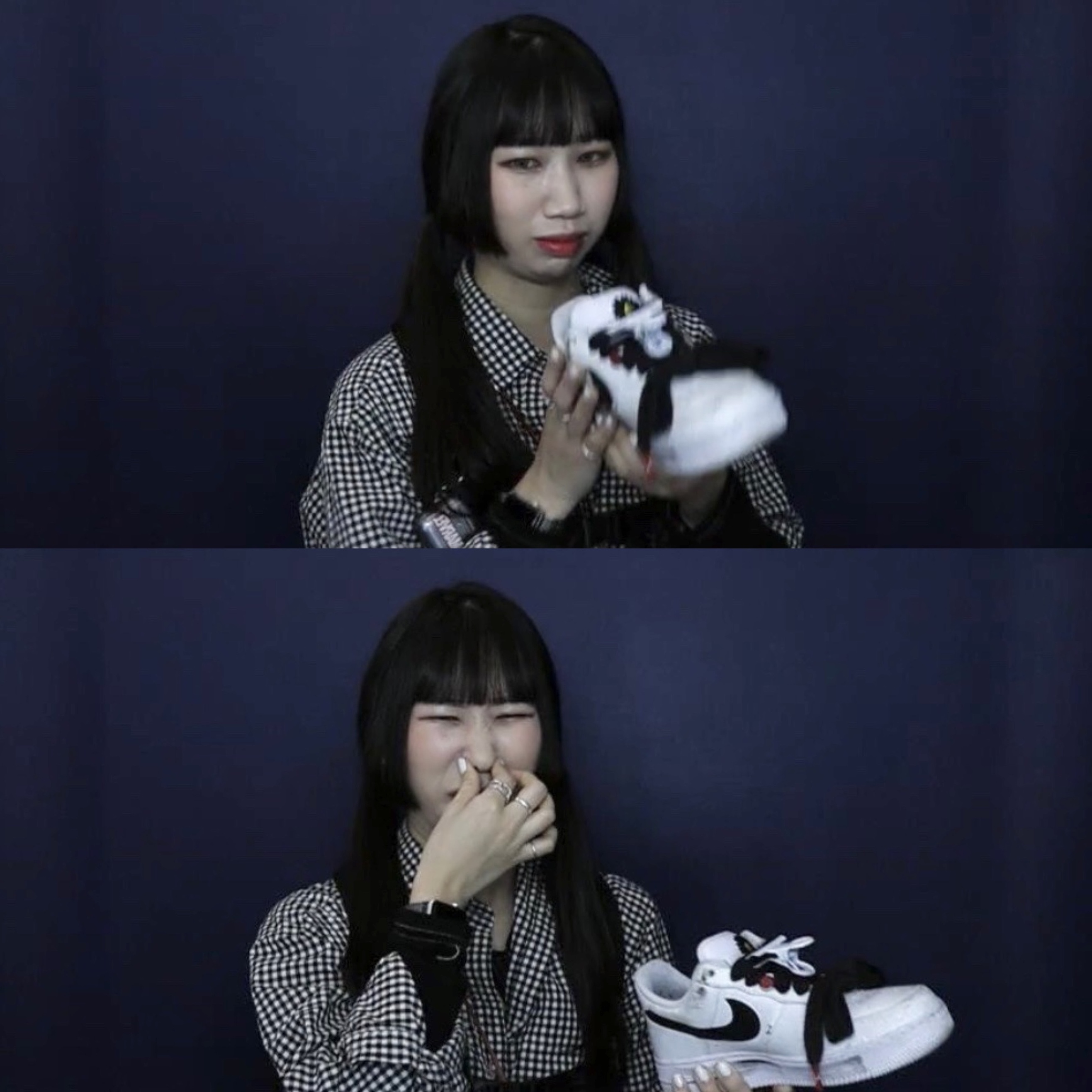 Nike x Peaceminusone Air Force 1 Low Para-Noise 2.0 착용 스타일