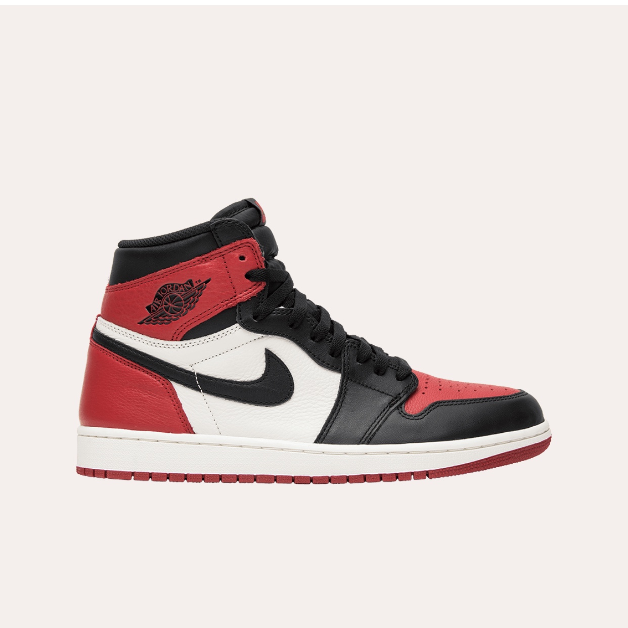Jordan 1 Retro High OG Bred Toe, (GS) Jordan 1 Retro High OG Bred Toe 착용 스타일 - 2