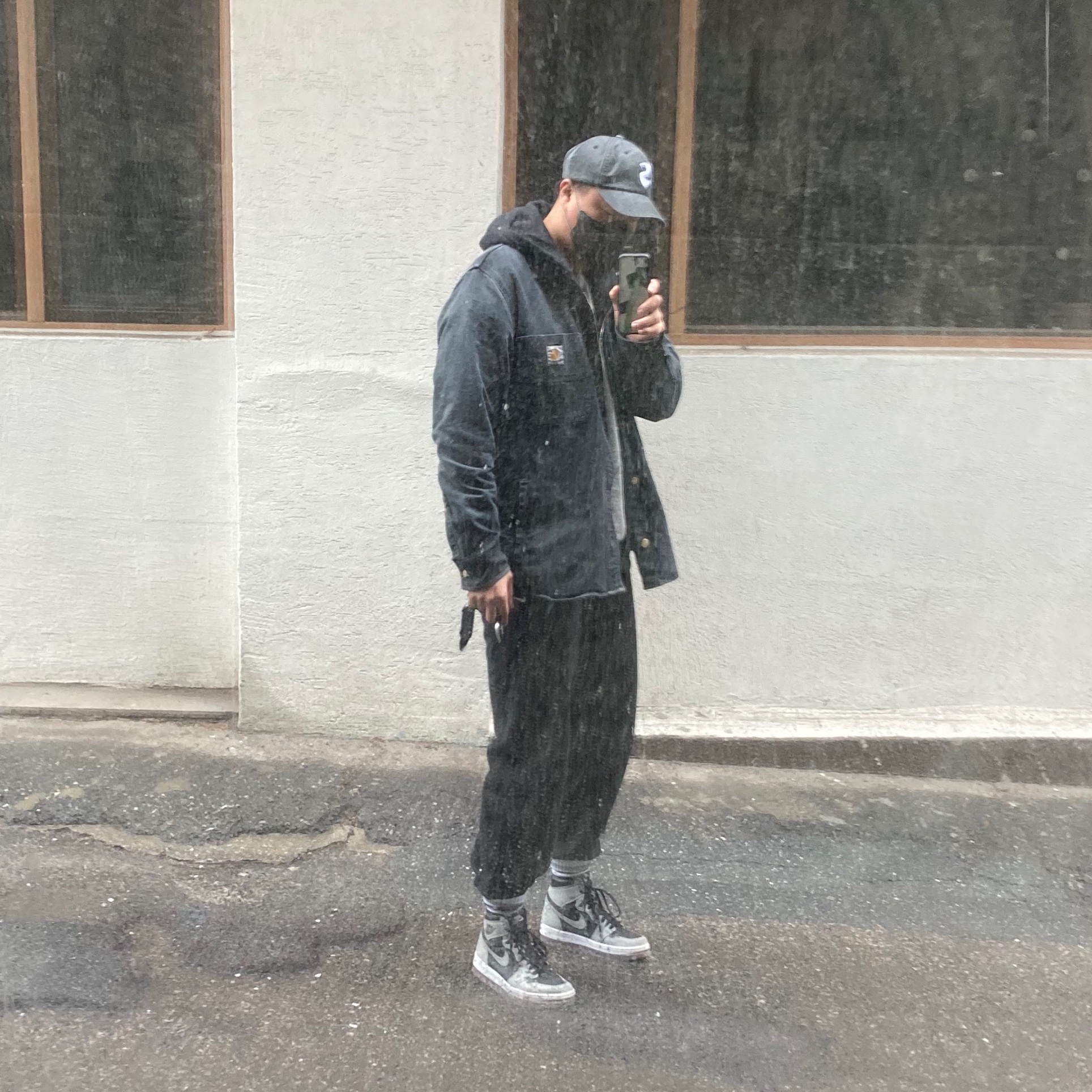 (W) Nike NRG Solo Swoosh Fleece Pants Black White - Asia, Supreme Kevlar Denim S Logo 6-Panel Black - 22SS 착용 스타일