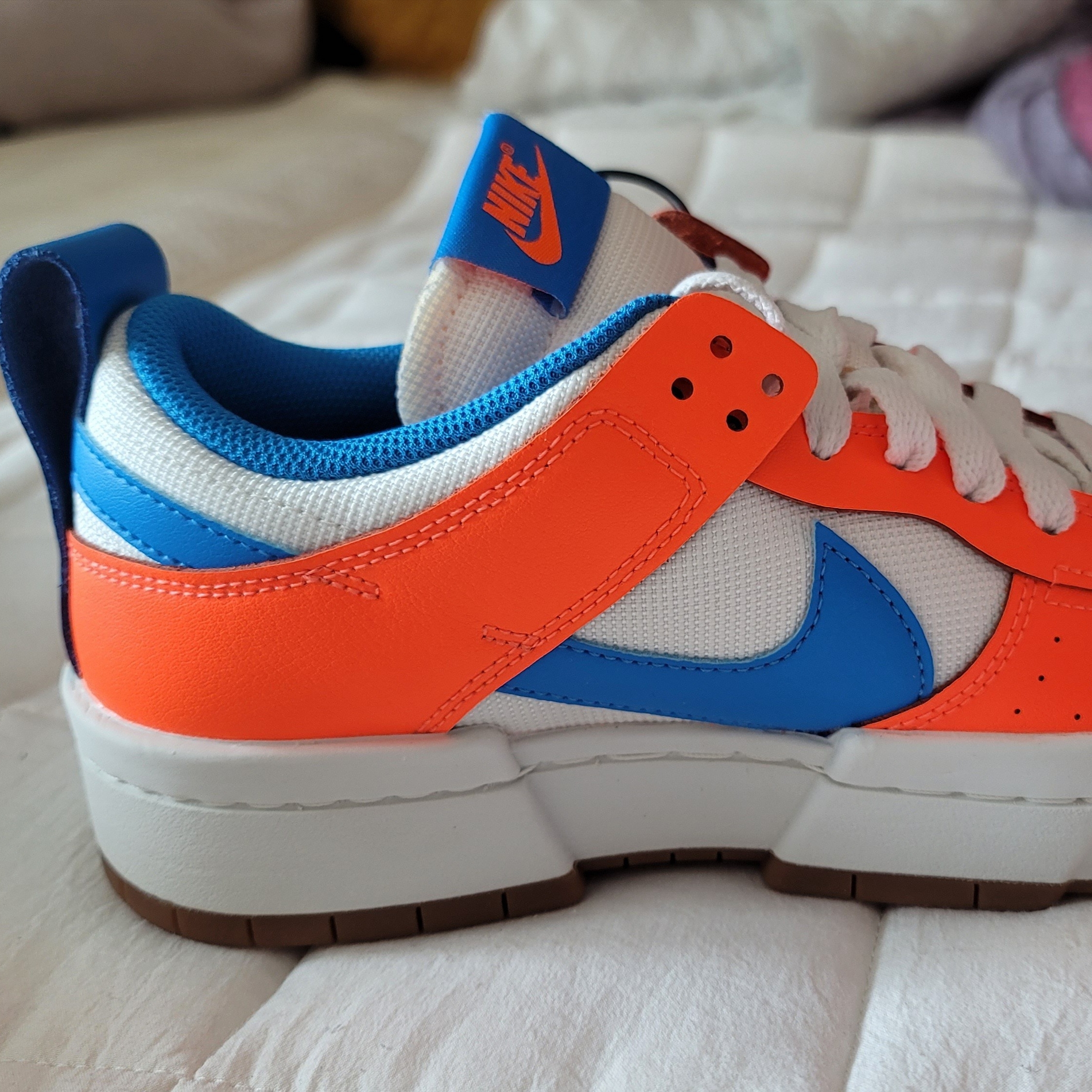 (W) Nike Dunk Low Disrupt Supa 착용 스타일 - 5
