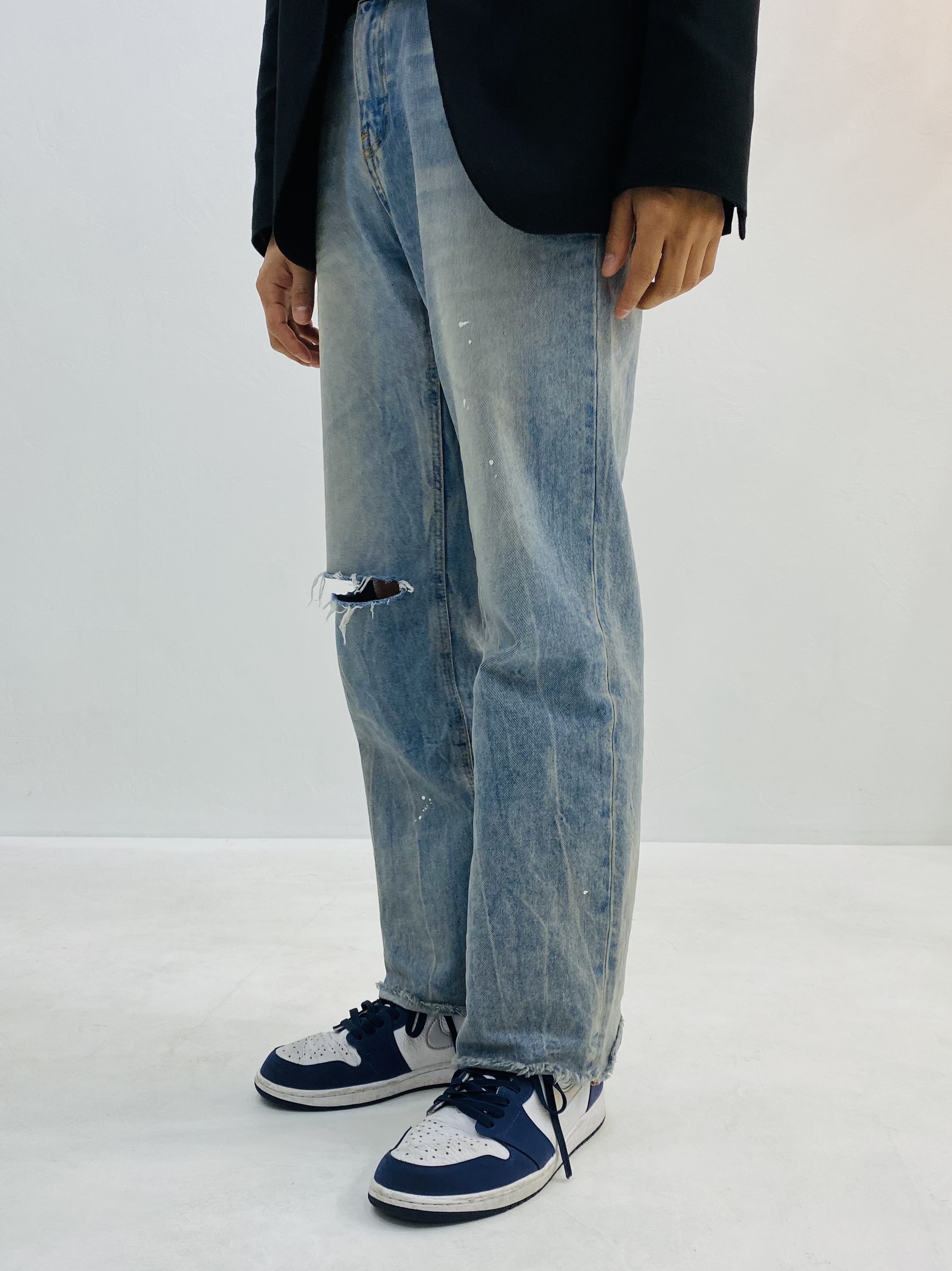 Jordan 1 Retro High OG CO.JP Midnight Navy 착용 스타일 - 1