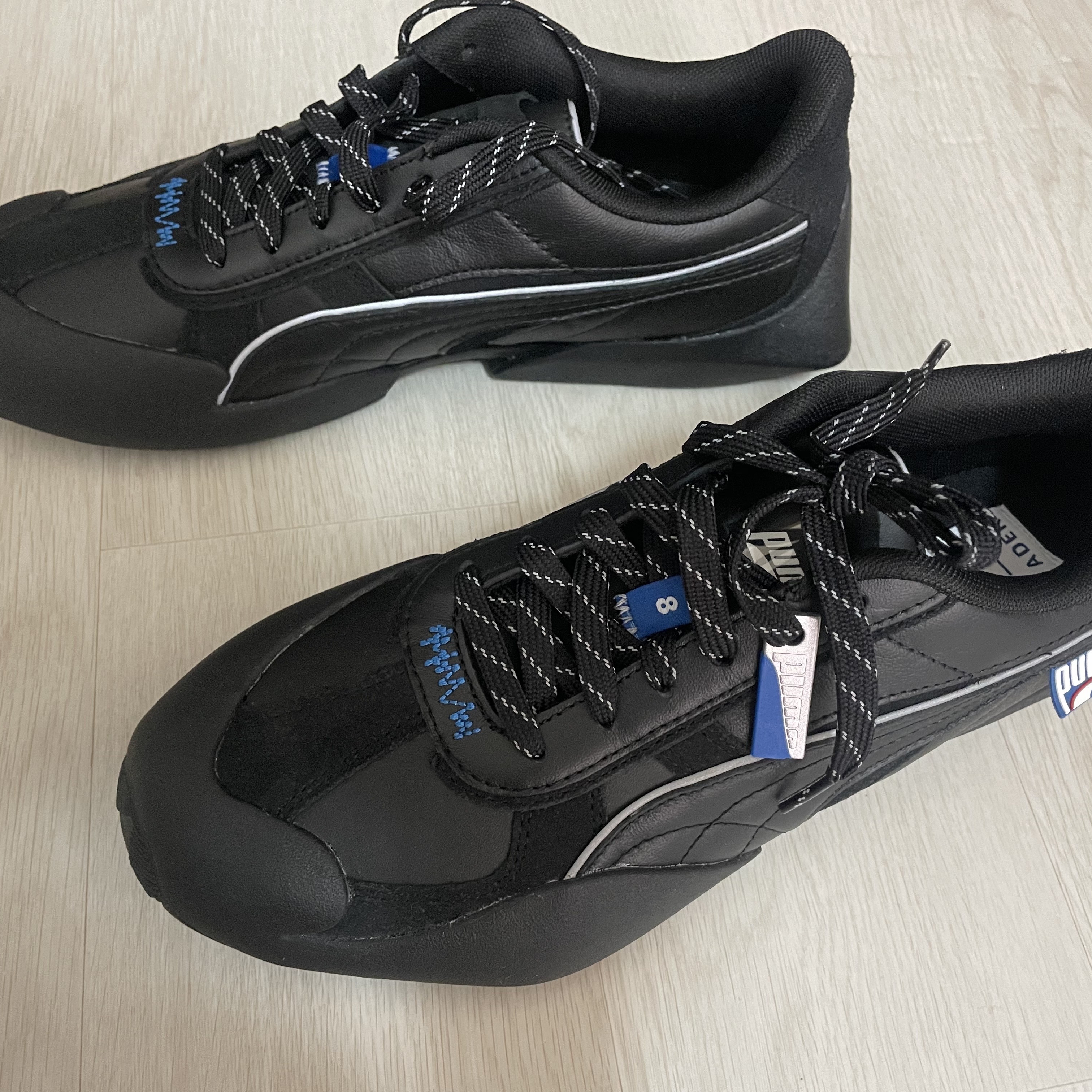 Puma x Ader Error Vaderon Black 착용 스타일