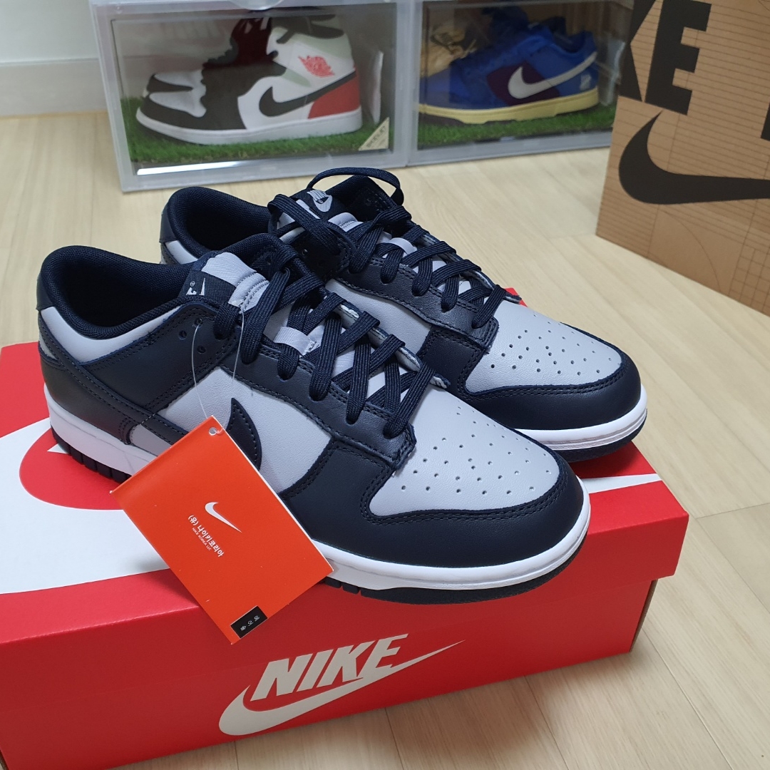 Nike Dunk Low Retro Championship Grey 착용 스타일