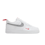 Nike Air Force 1 Cut Out Swoosh White