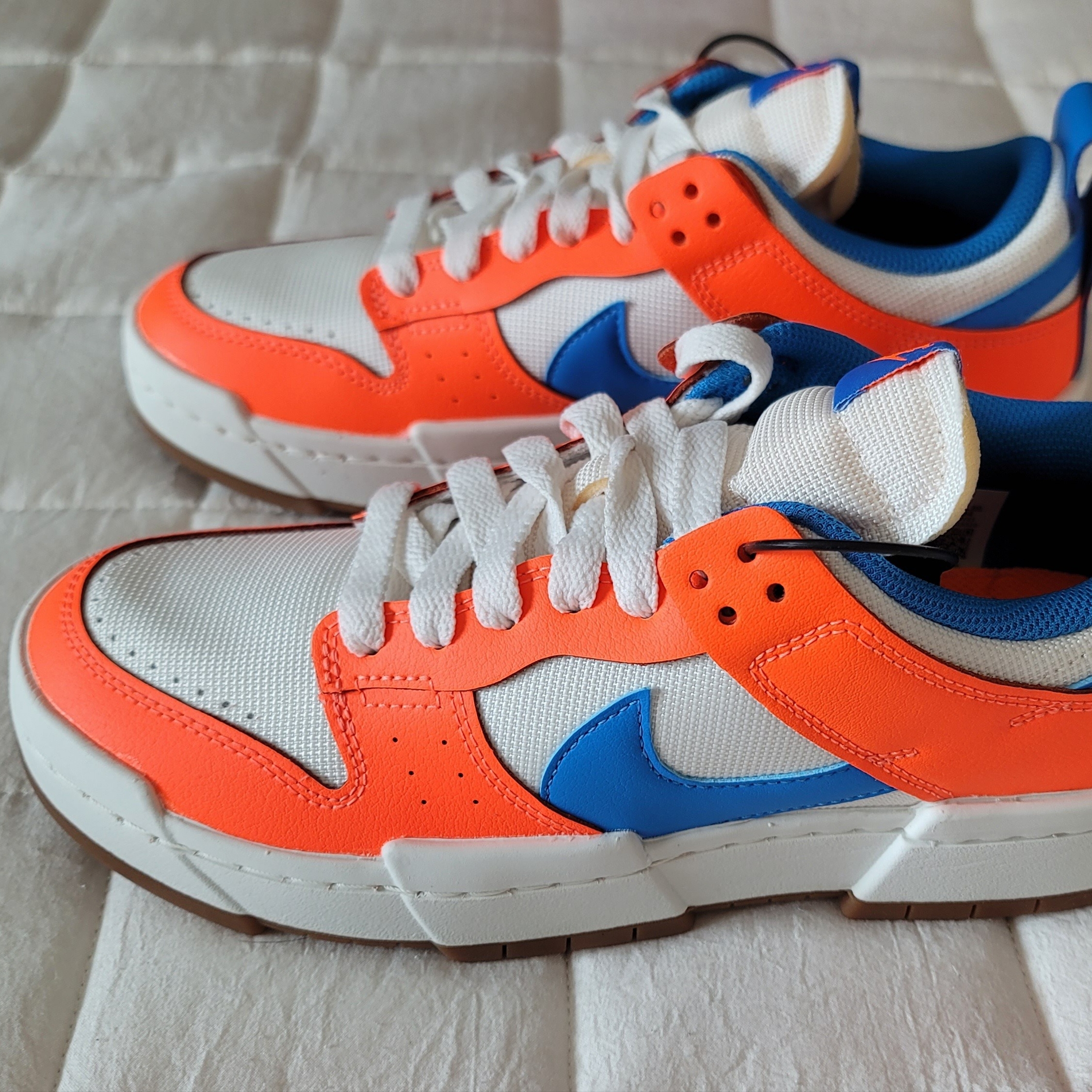 (W) Nike Dunk Low Disrupt Supa 착용 스타일 - 1