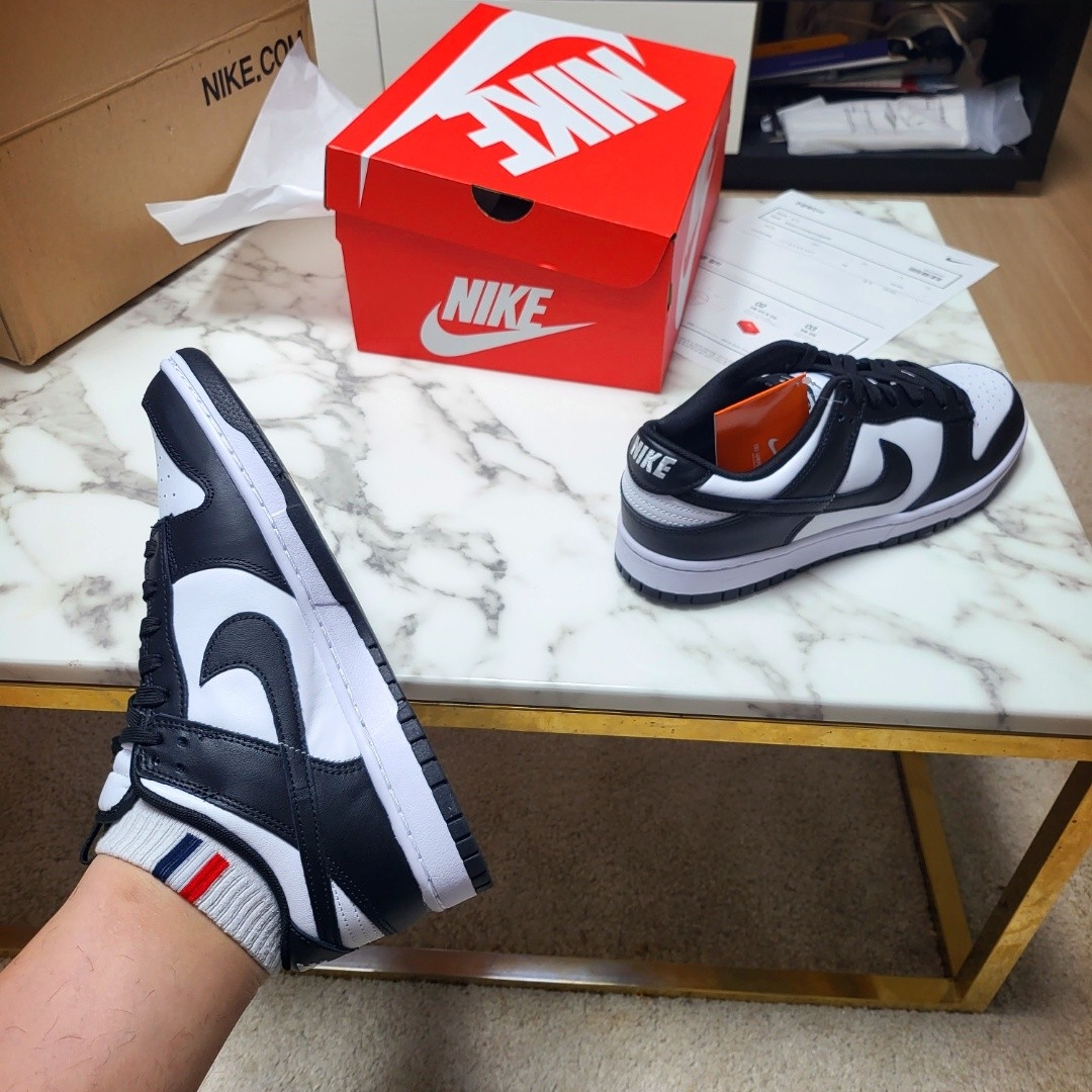 Nike Dunk Low Retro Black 착용 스타일