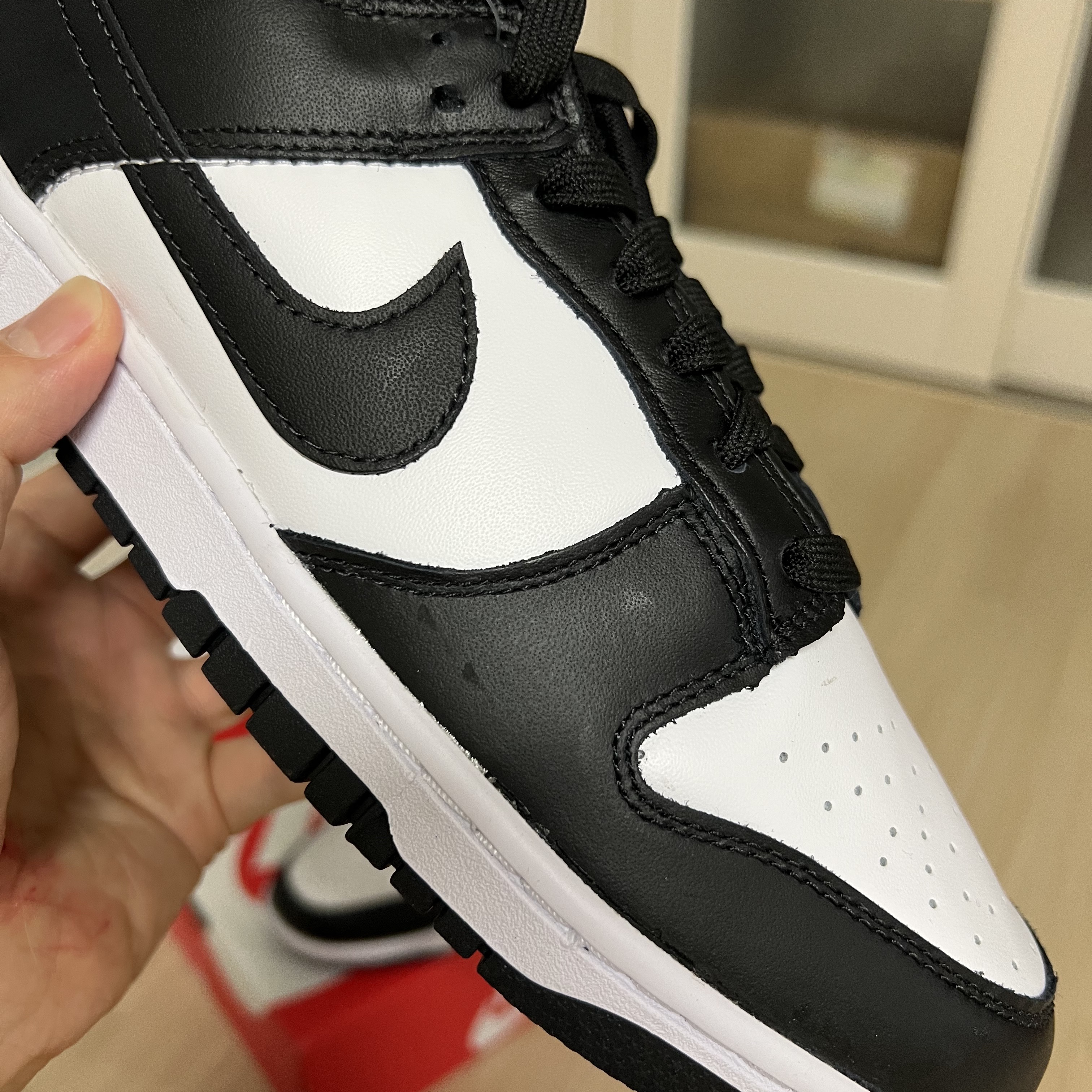 Nike Dunk Low Retro Black 착용 스타일 - 3