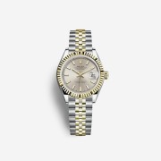 Rolex Lady-Datejust 28 Silver 279173 (Fluted/Jubilee)