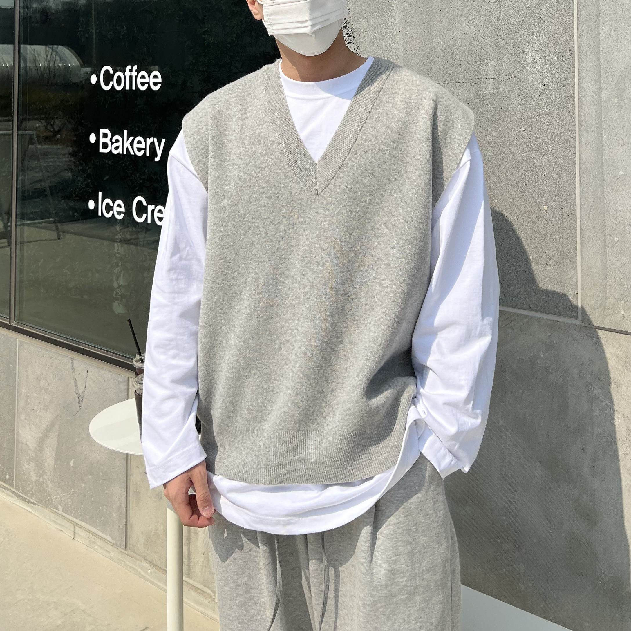 Reebok x END. Beatnik Grey 착용 스타일 - 4