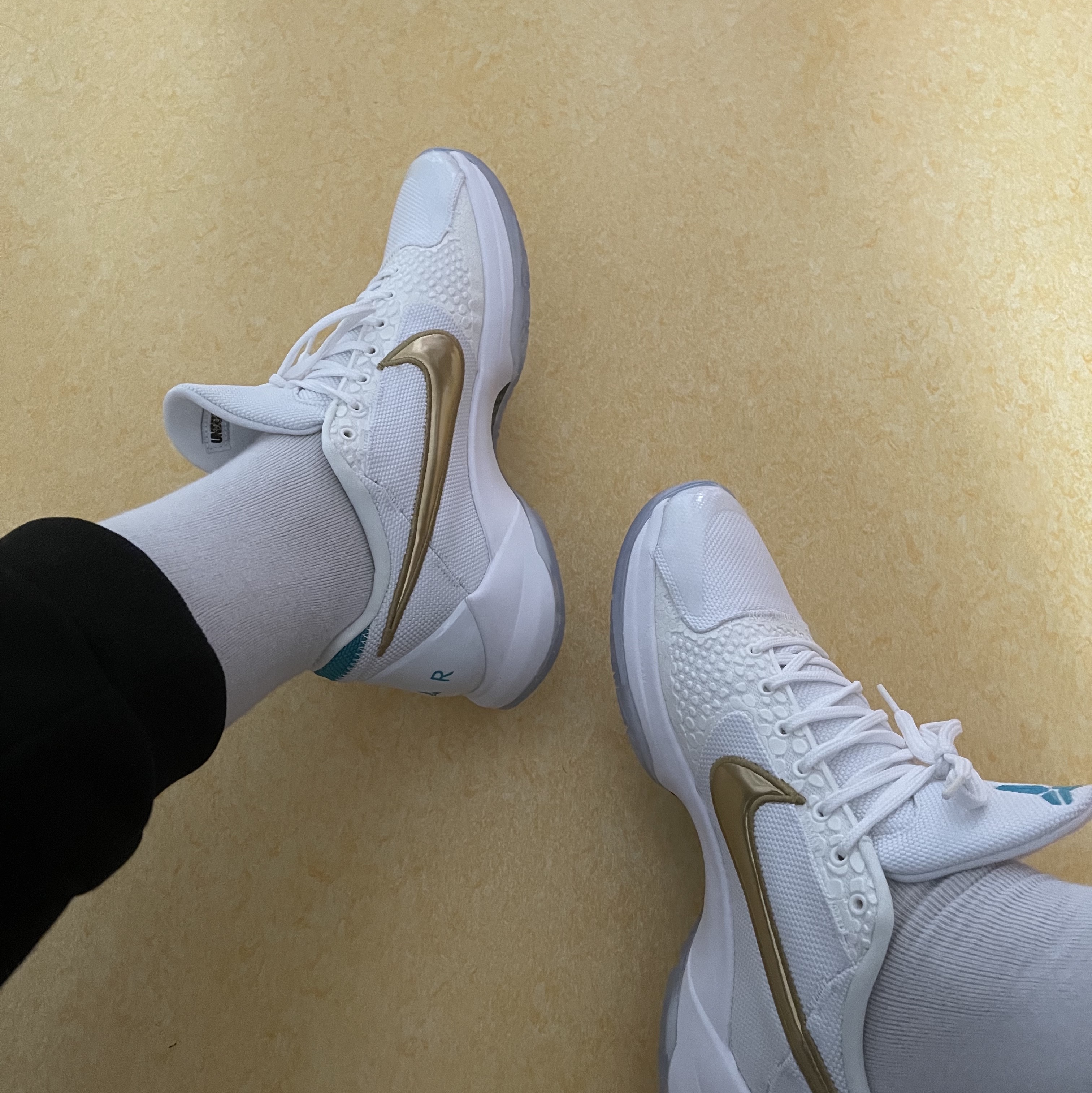 Nike Kobe 6 Protro White Del Sol 착용 스타일 - 3