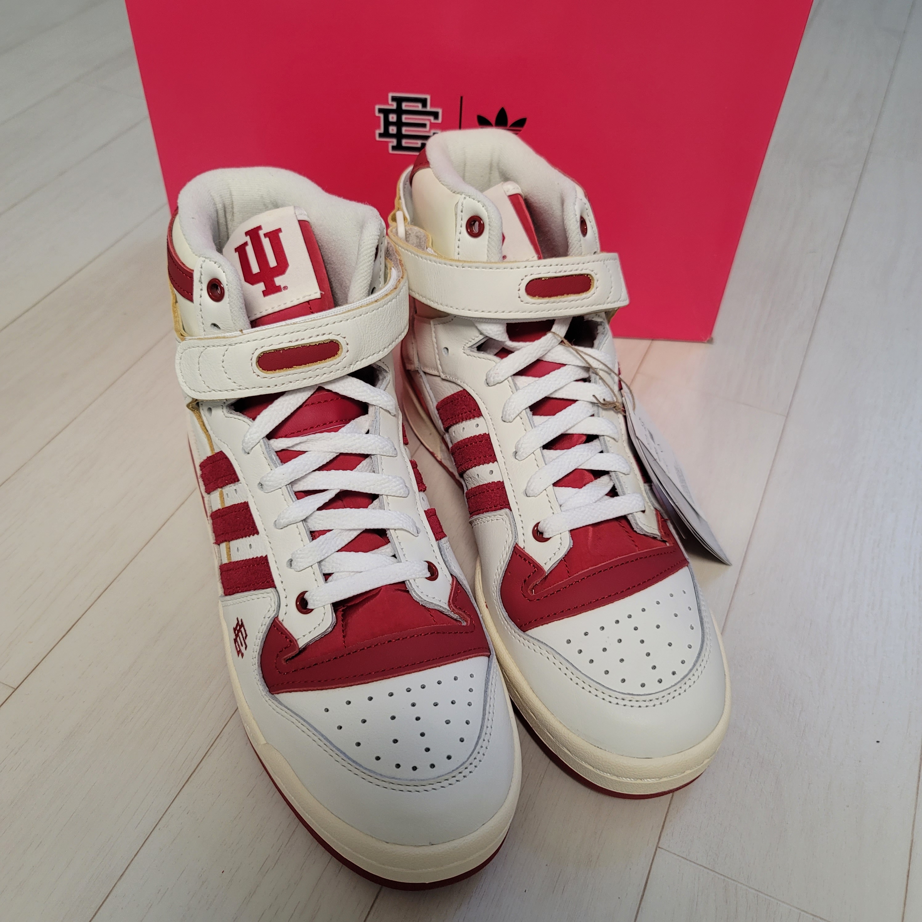 Adidas x Eric Emanuel Forum 84 High Indiana 착용 스타일 - 2