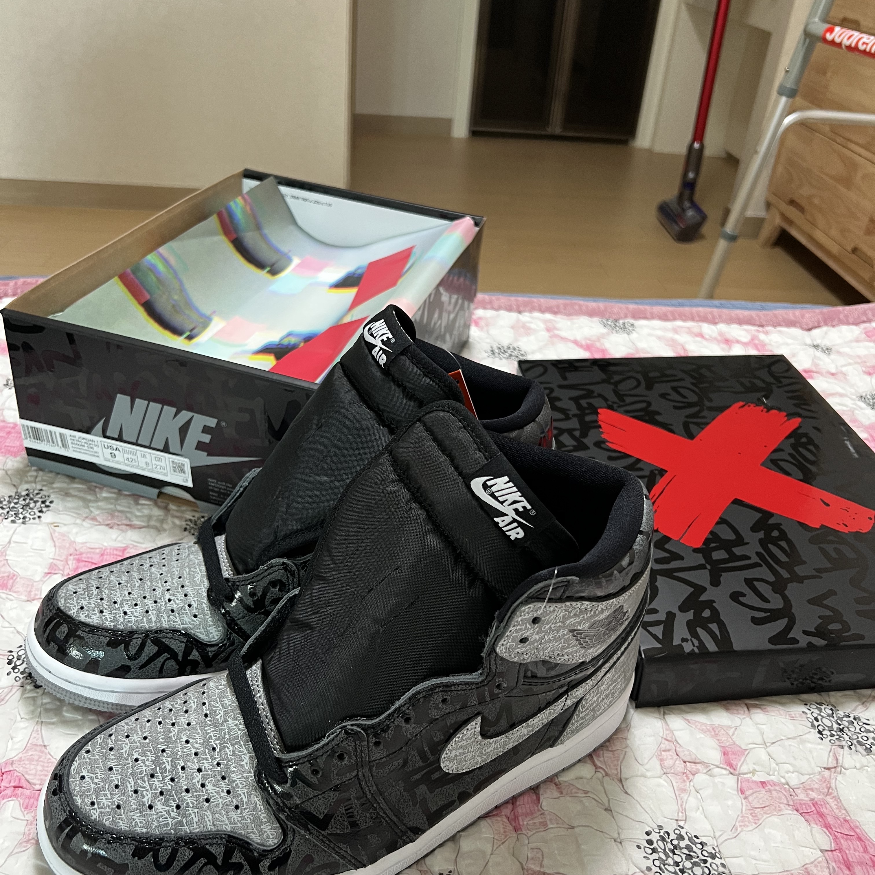 Jordan 1 Retro High OG Rebellionaire 착용 스타일