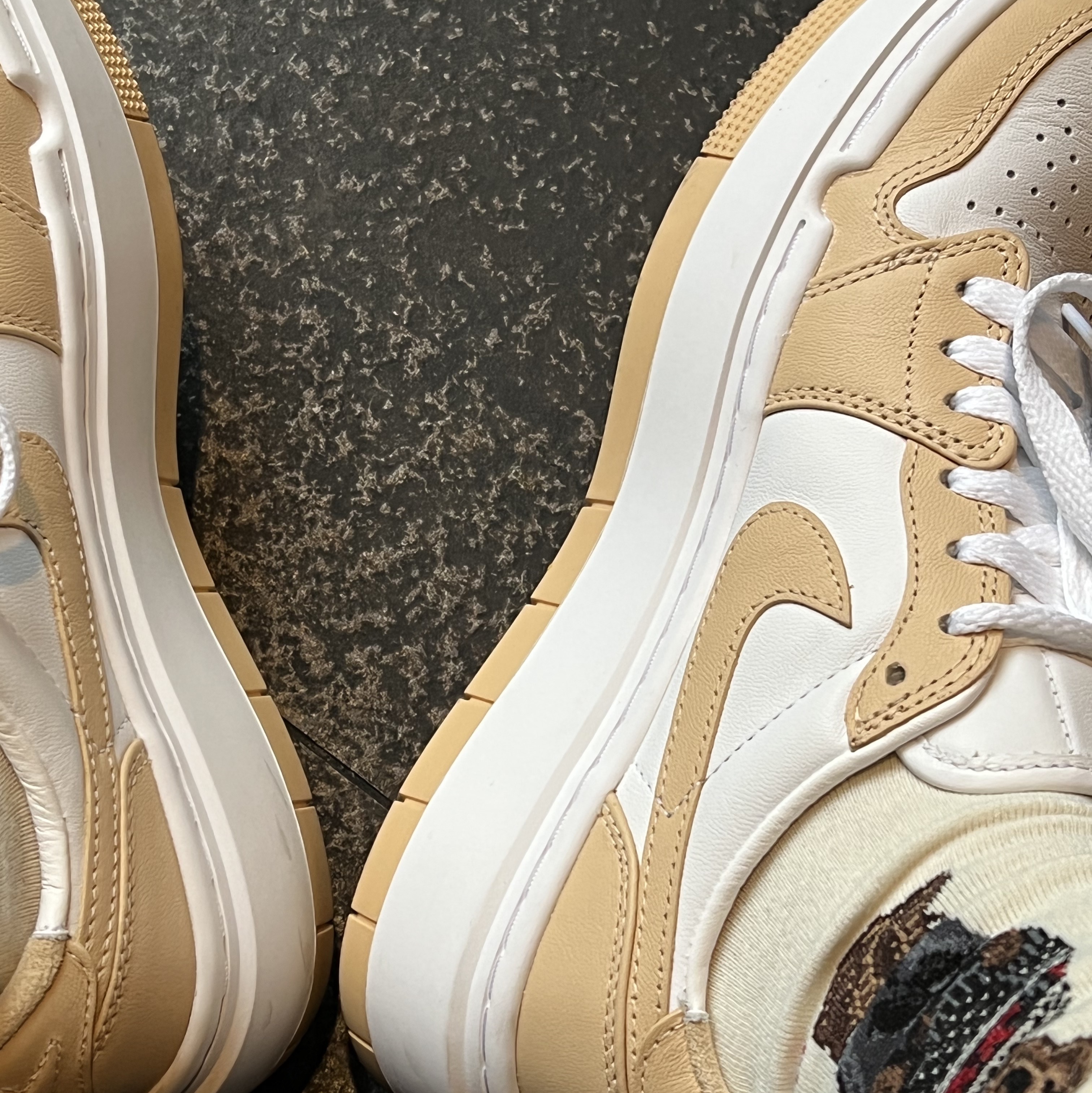 (W) Jordan 1 Elevate Low White Onyx 착용 스타일
