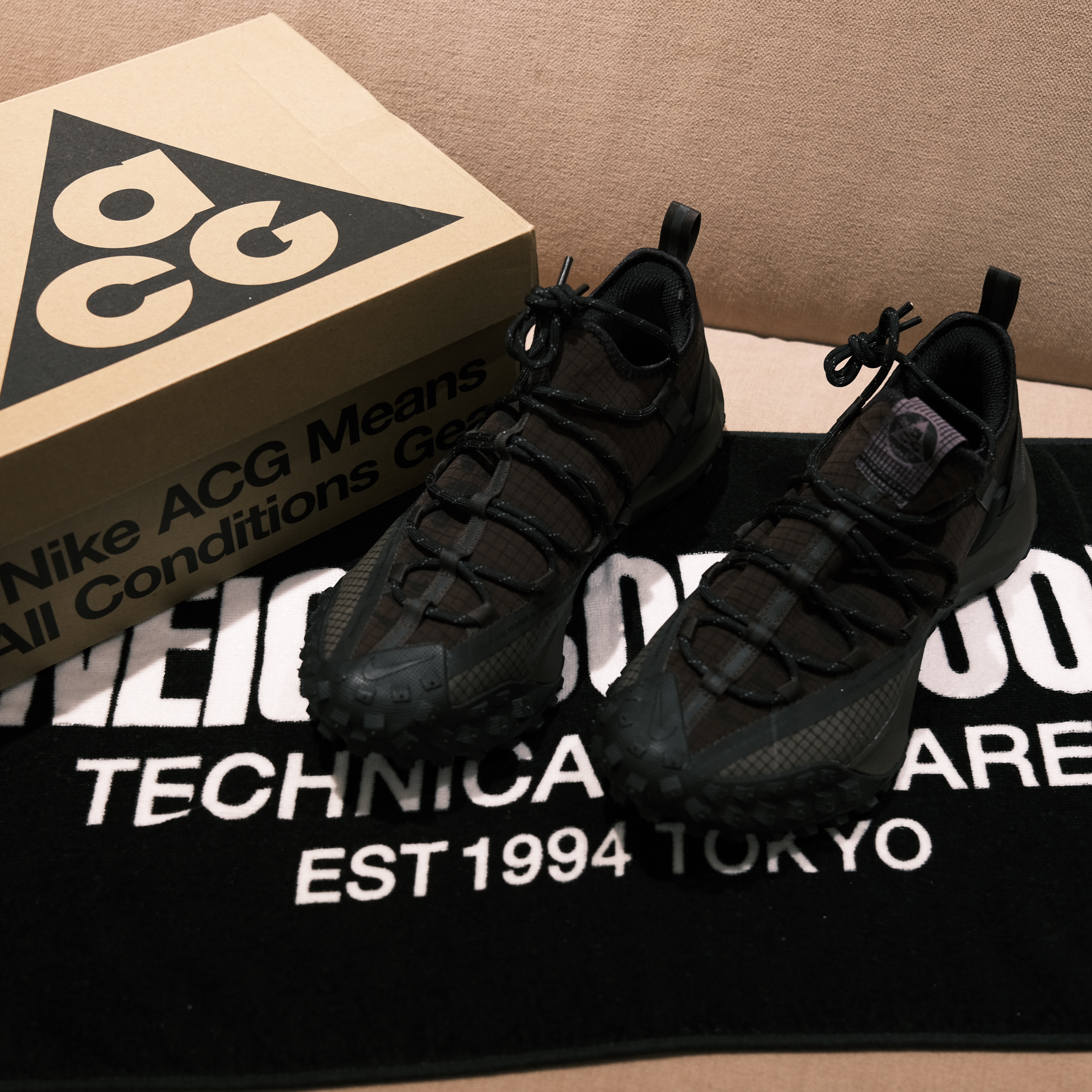 Nike ACG Mountain Fly Low Brown Basalt 착용 스타일