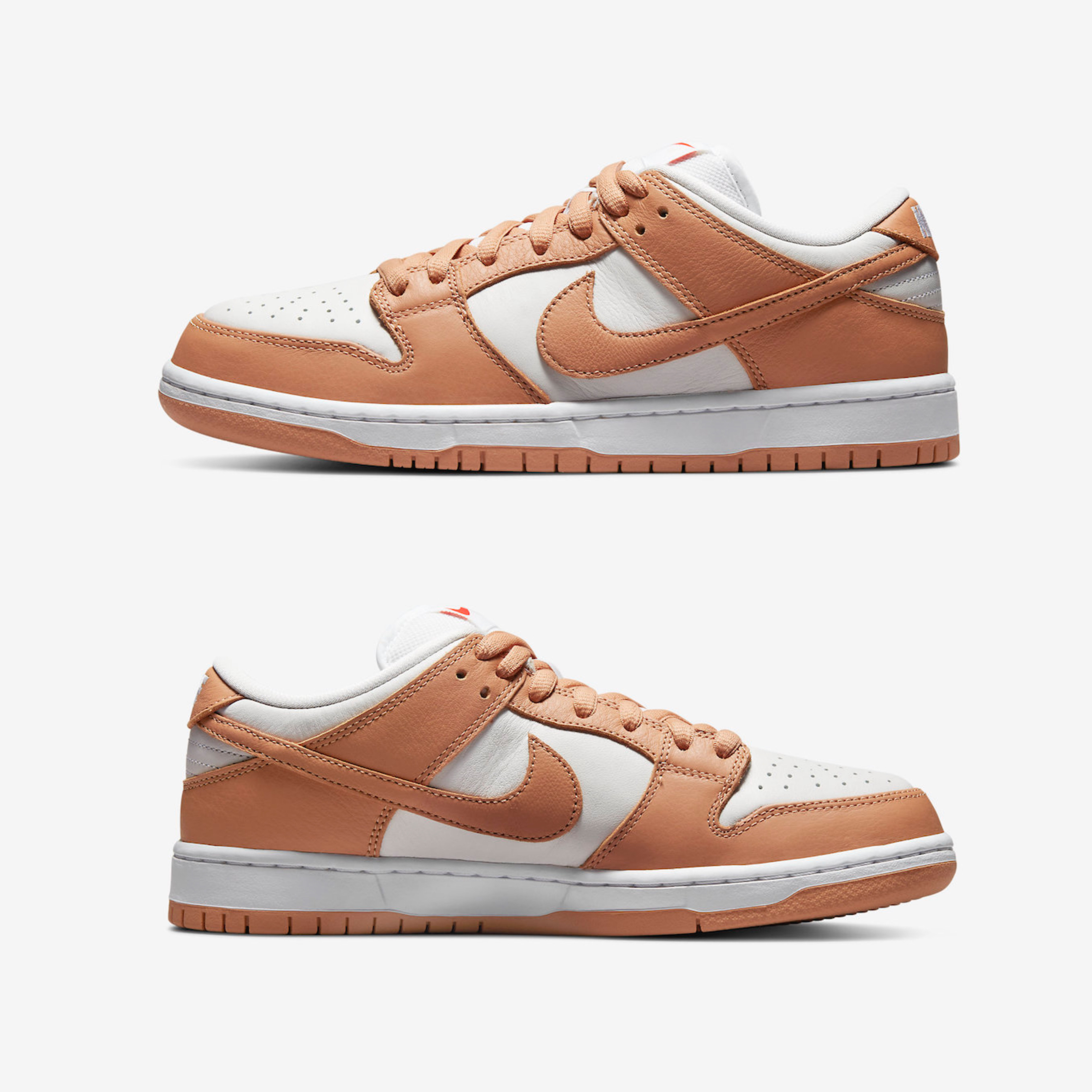 Nike SB Dunk Low Pro Light Cognac 착용 스타일 - 3