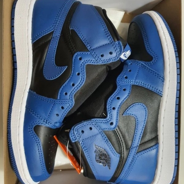 (GS) Jordan 1 Retro High OG Dark Marina Blue 착용 스타일 - 2