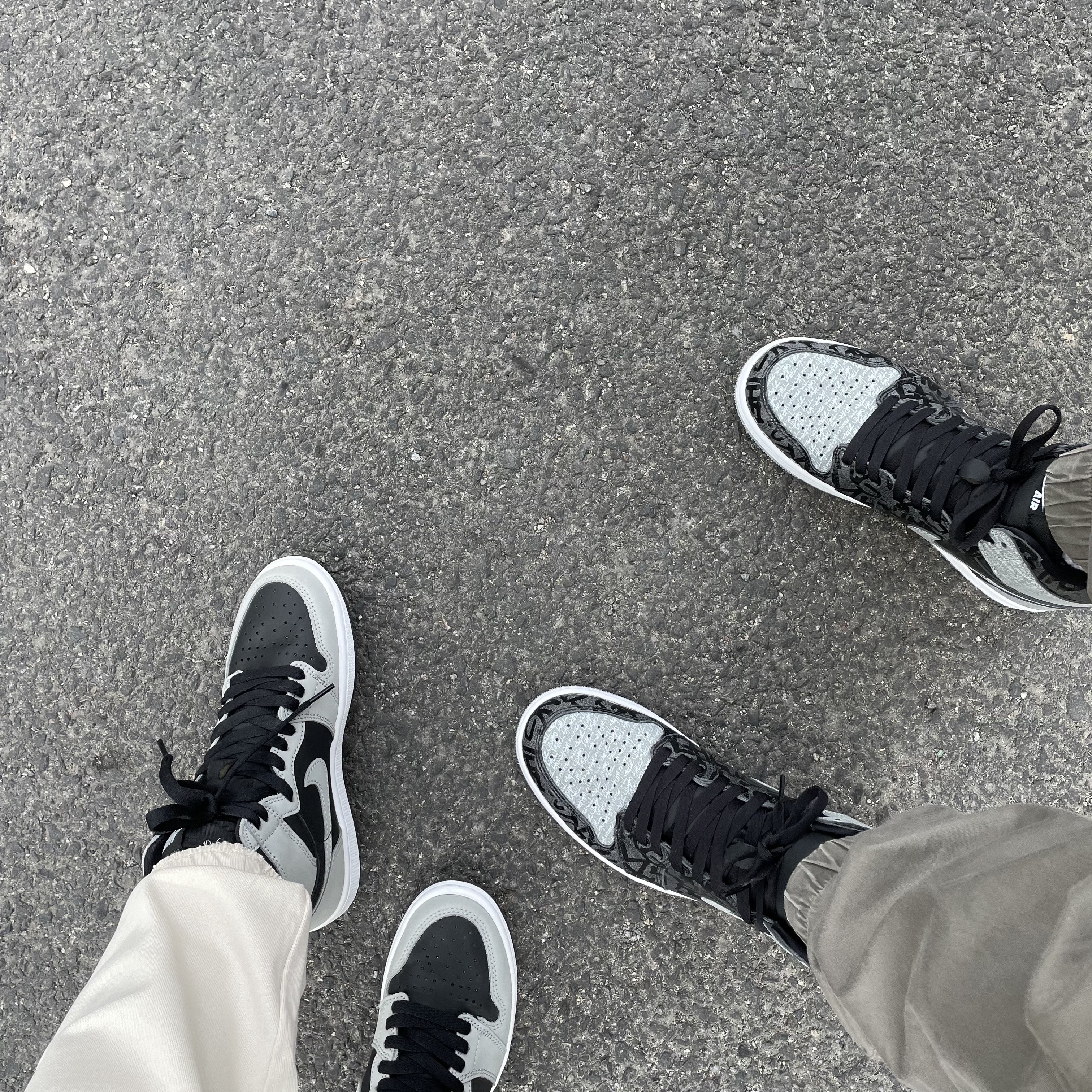 Jordan 1 Retro High OG Shadow 2.0, Jordan 1 Retro High OG Rebellionaire 착용 스타일