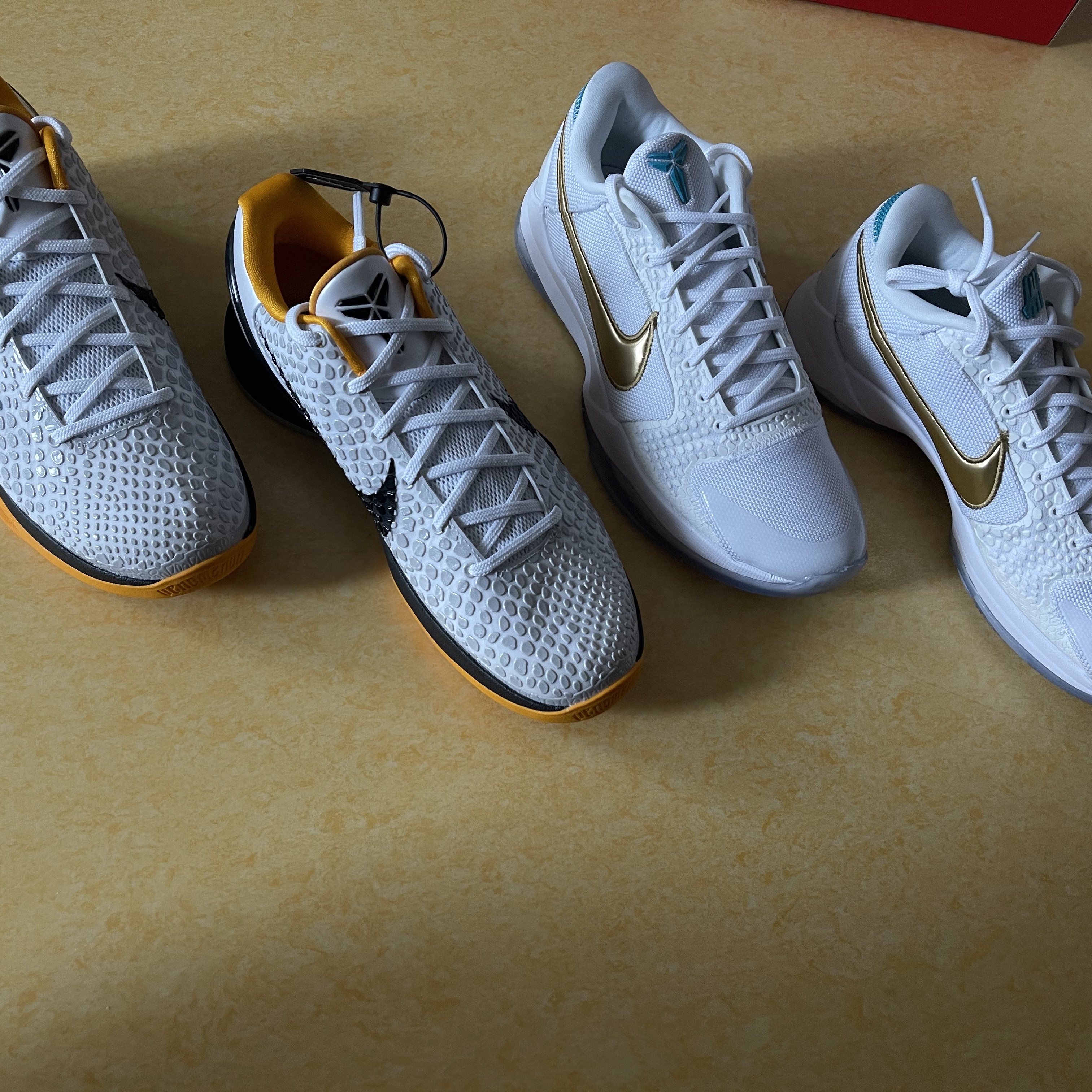Nike Kobe 6 Protro White Del Sol 착용 스타일 - 1