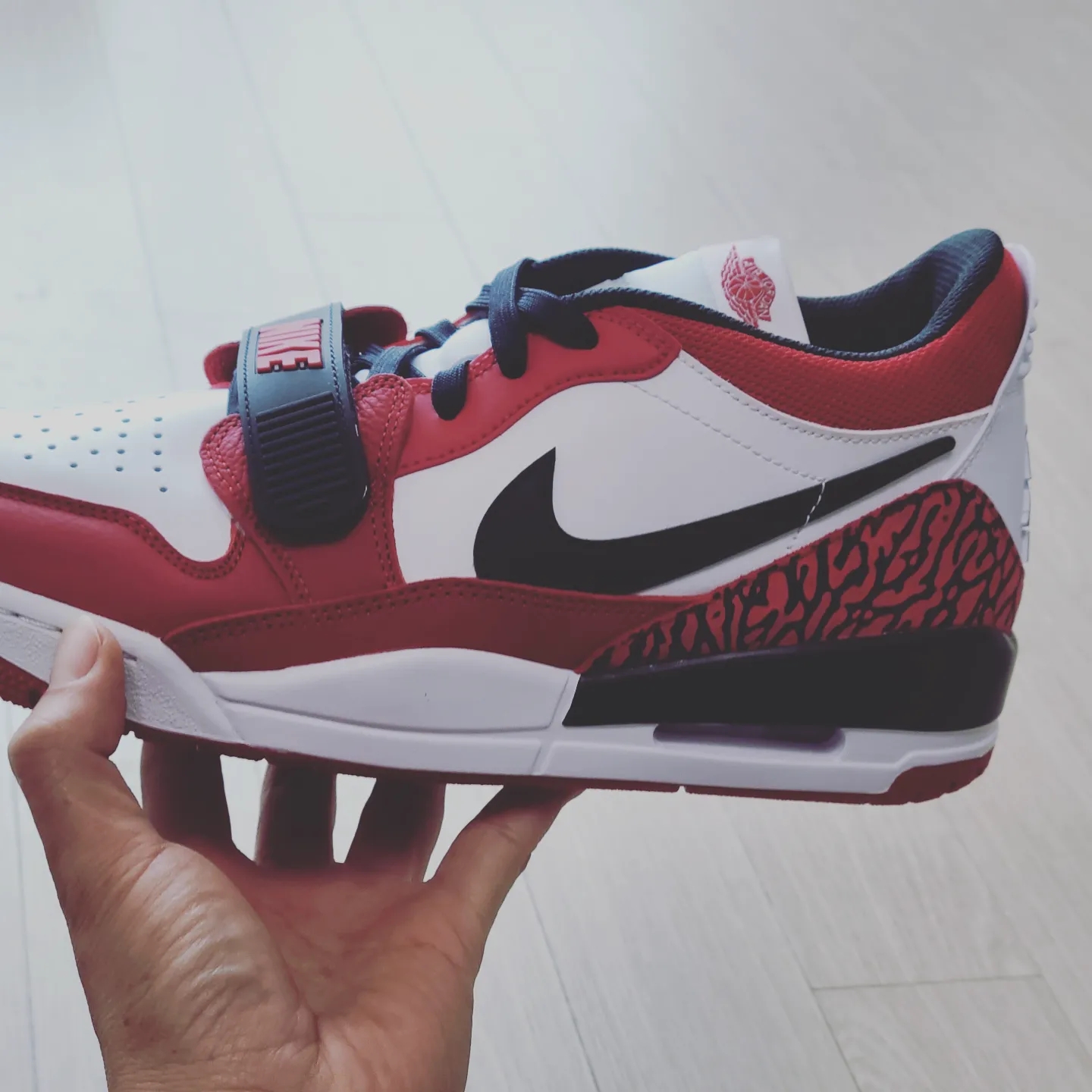 Jordan Legacy 312 Low Chicago 2022 착용 스타일 - 4