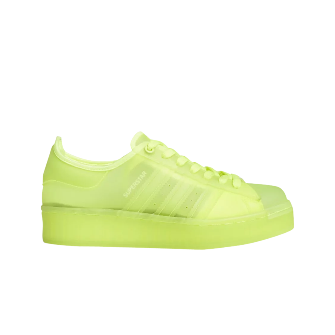(W) 아디다스 슈퍼스타 젤리 솔라 옐로우((W) Adidas Superstar Jelly Solar Yellow) - 1
