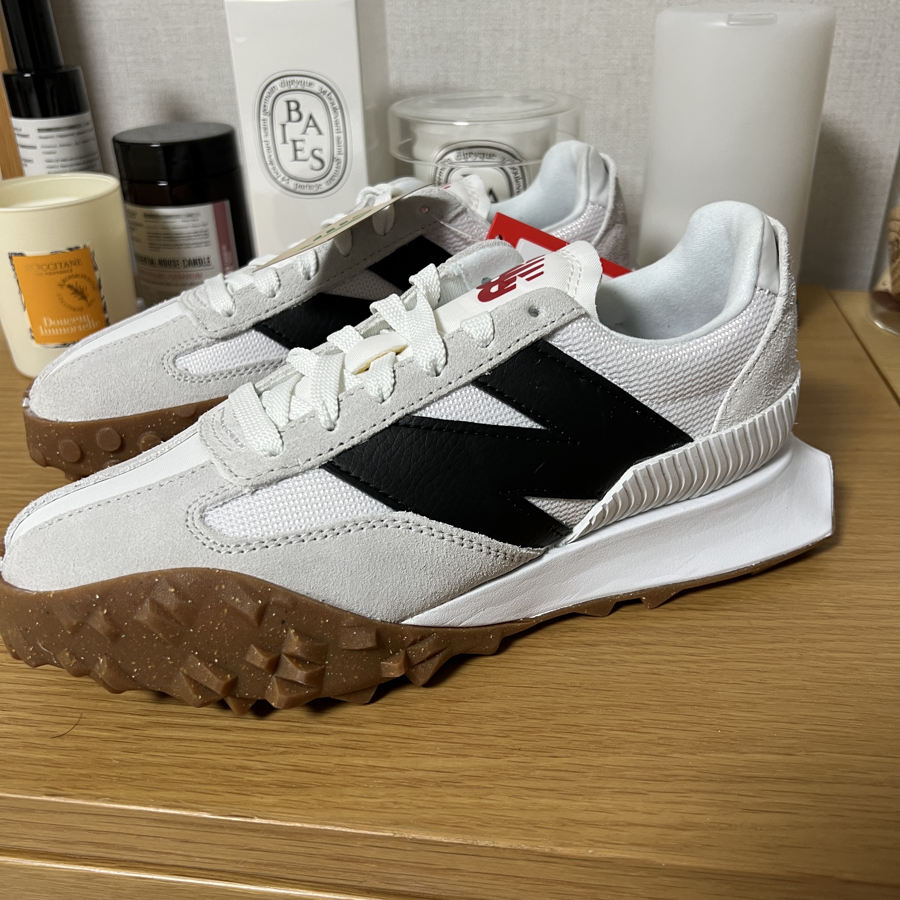 New Balance XC-72 White Black 착용 스타일 - 1