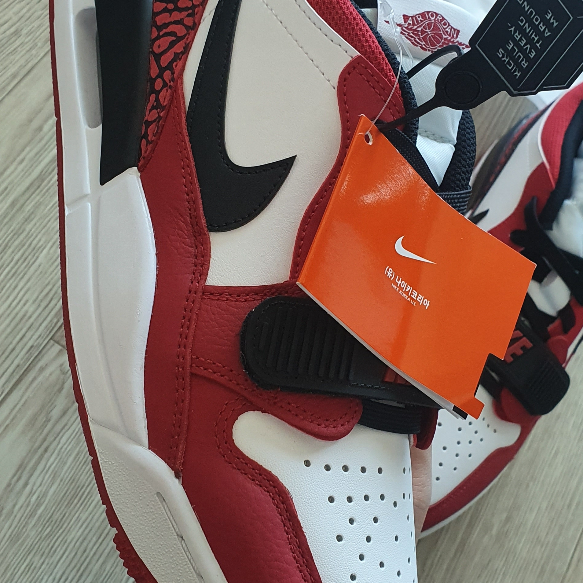 Jordan Legacy 312 Low Chicago 2022 착용 스타일 - 1