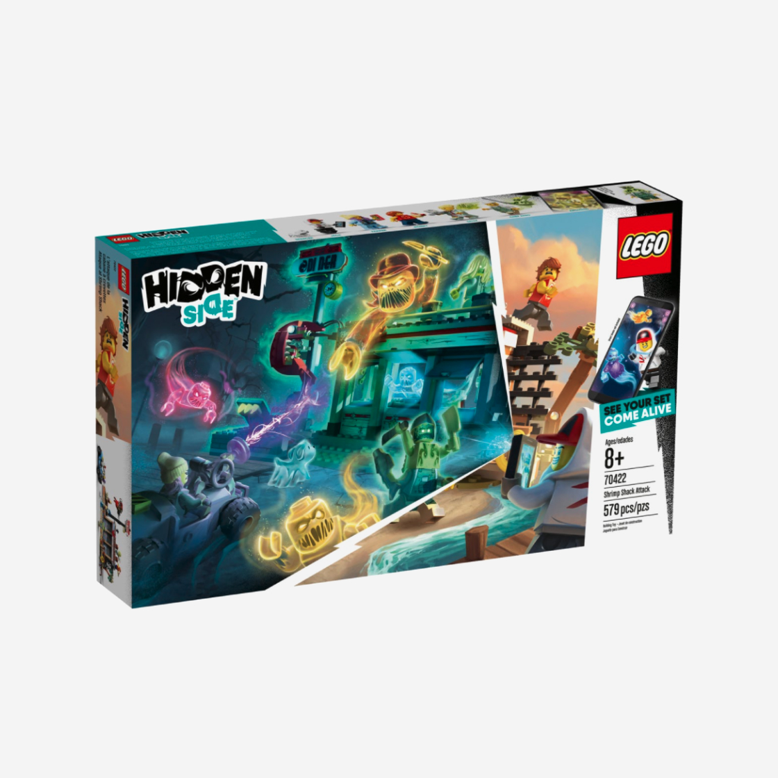 레고 히든 사이드 새우 맛집 공격(Lego Hidden Side Shrimp Shack Attack) - 2