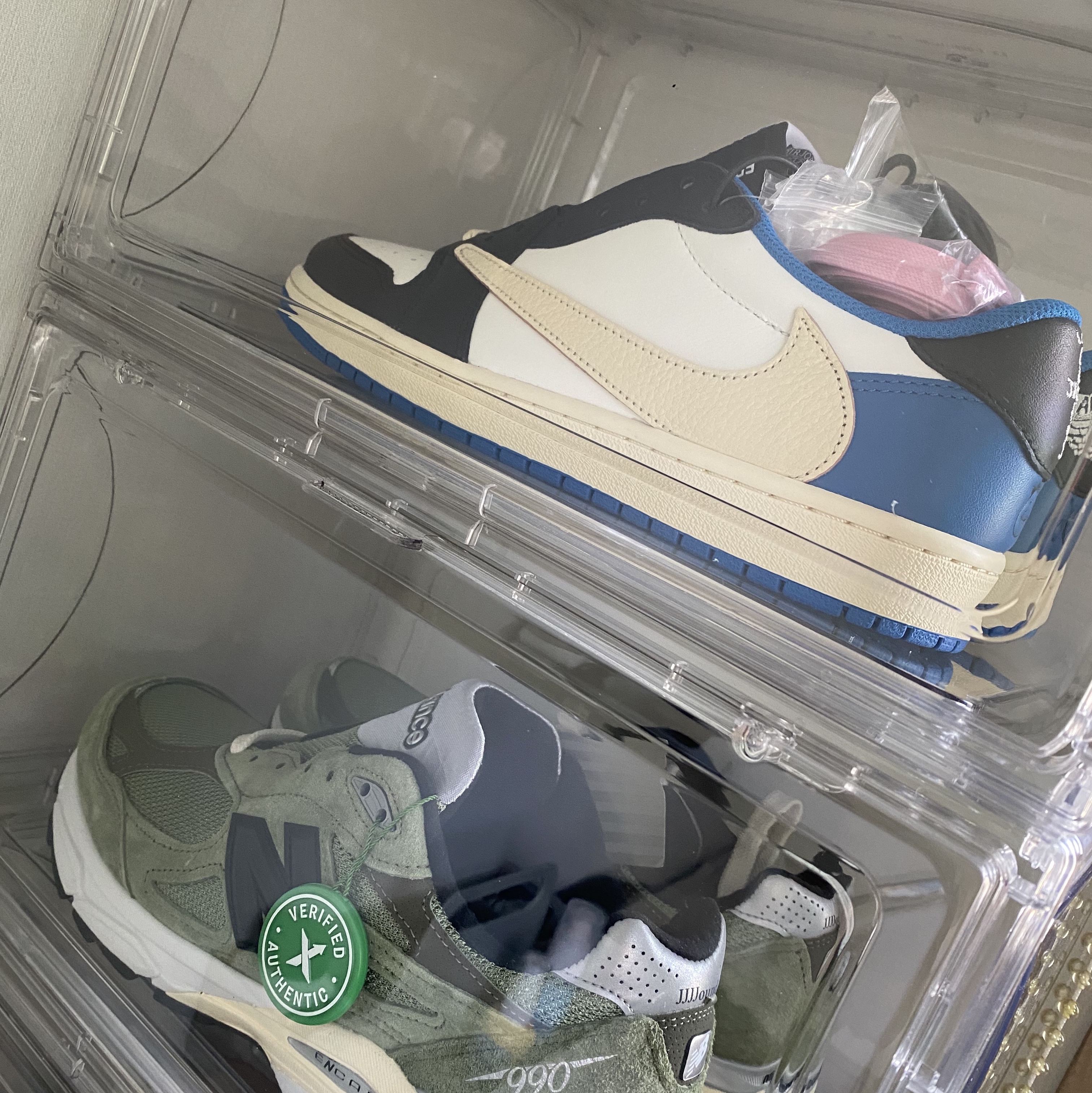 New Balance x JJJJound 990v3 Olive 착용 스타일