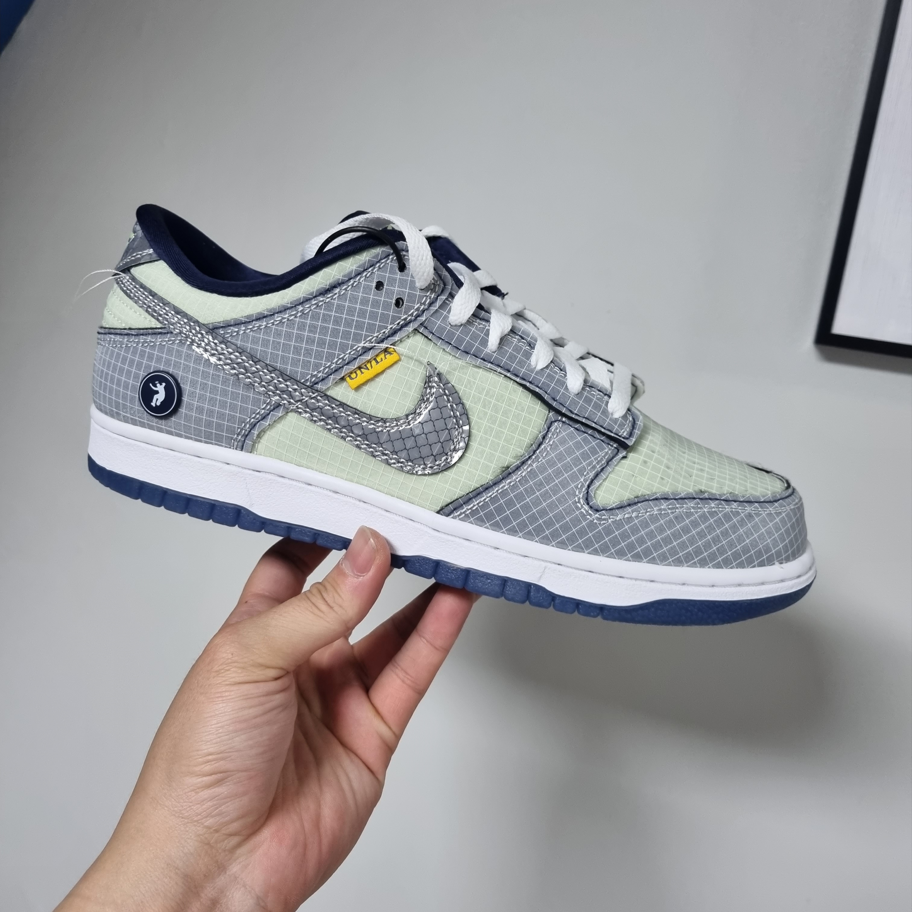 Nike x Union Dunk Low Passport Pack Pistachio 착용 스타일 - 5