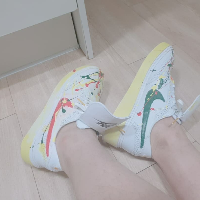 Nike x Peaceminusone Kwondo1 White 착용 스타일 - 2