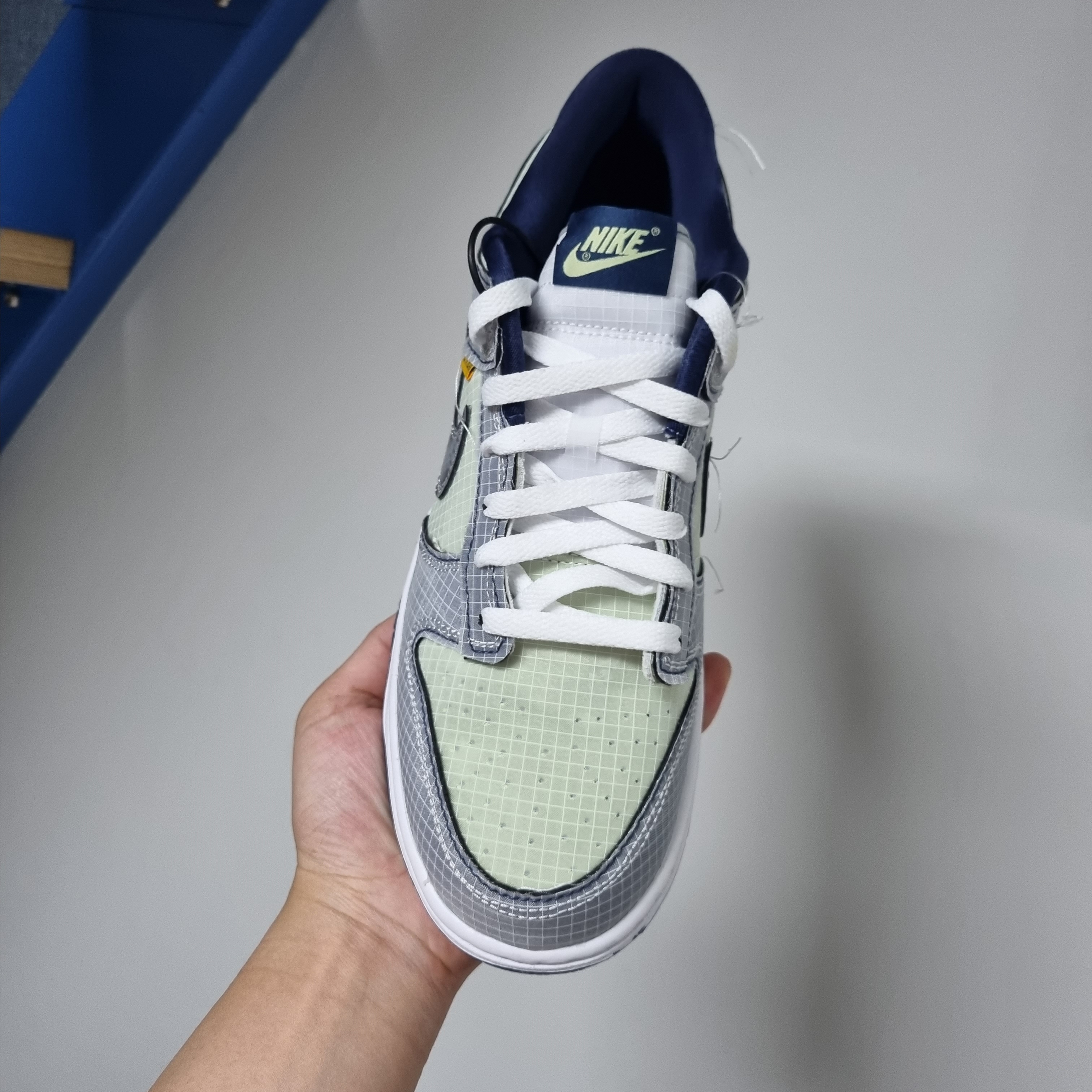 Nike x Union Dunk Low Passport Pack Pistachio 착용 스타일 - 4