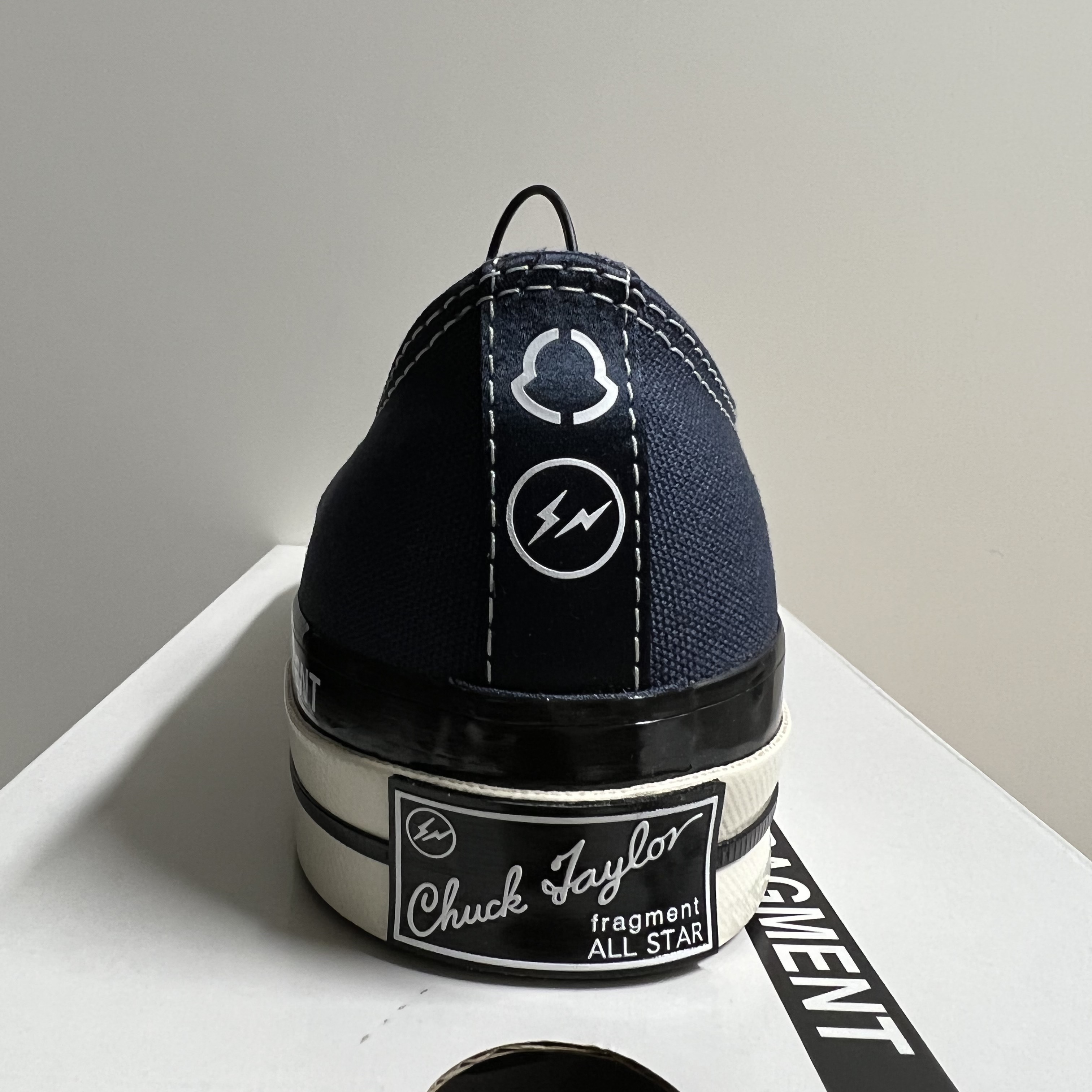 Converse x Moncler x Fragment Chuck 70 Ox Fraylor III Insignia Blue 착용 스타일