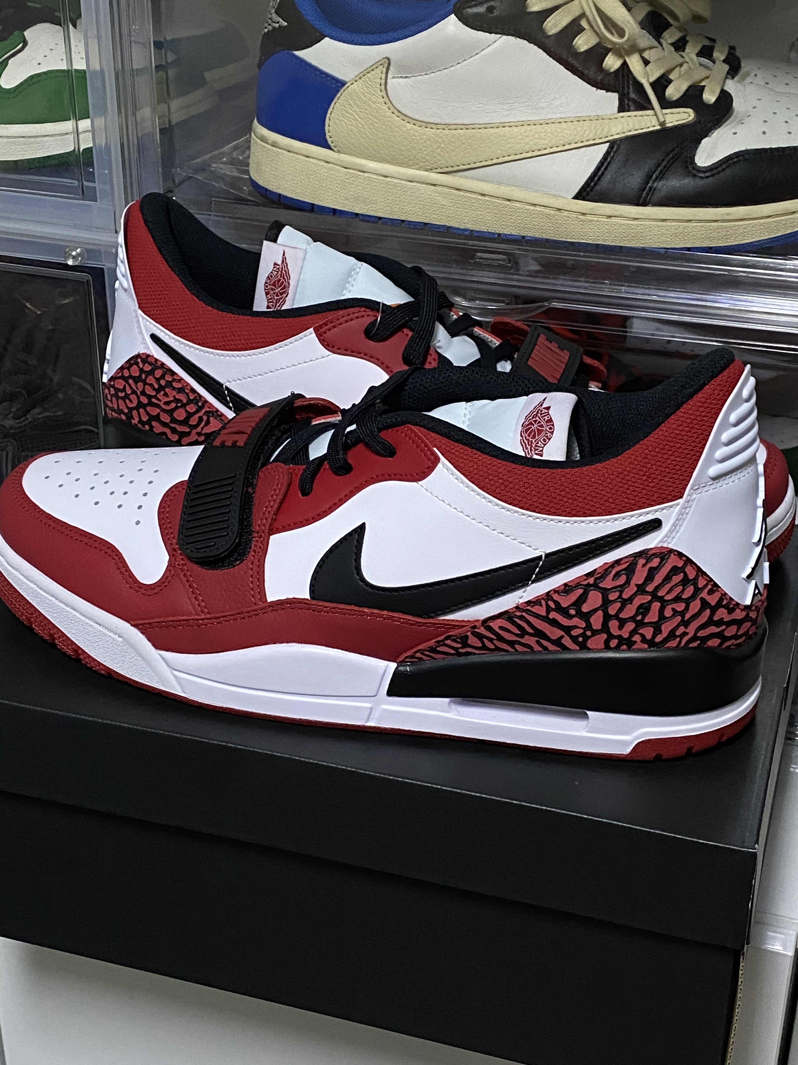Jordan Legacy 312 Low Chicago 2022 착용 스타일
