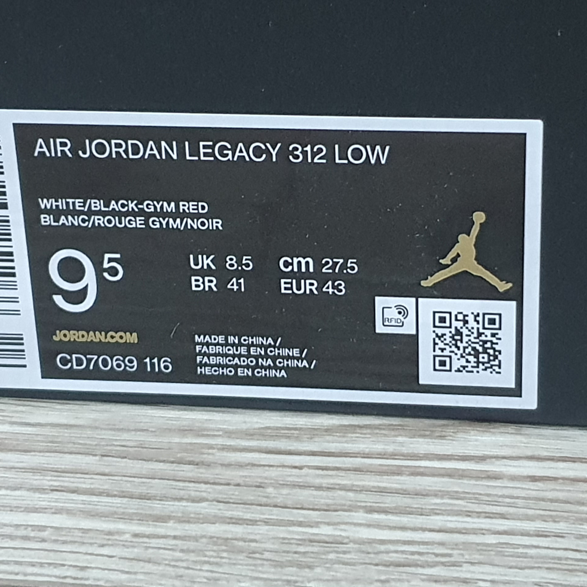 Jordan Legacy 312 Low Chicago 2022 착용 스타일 - 5