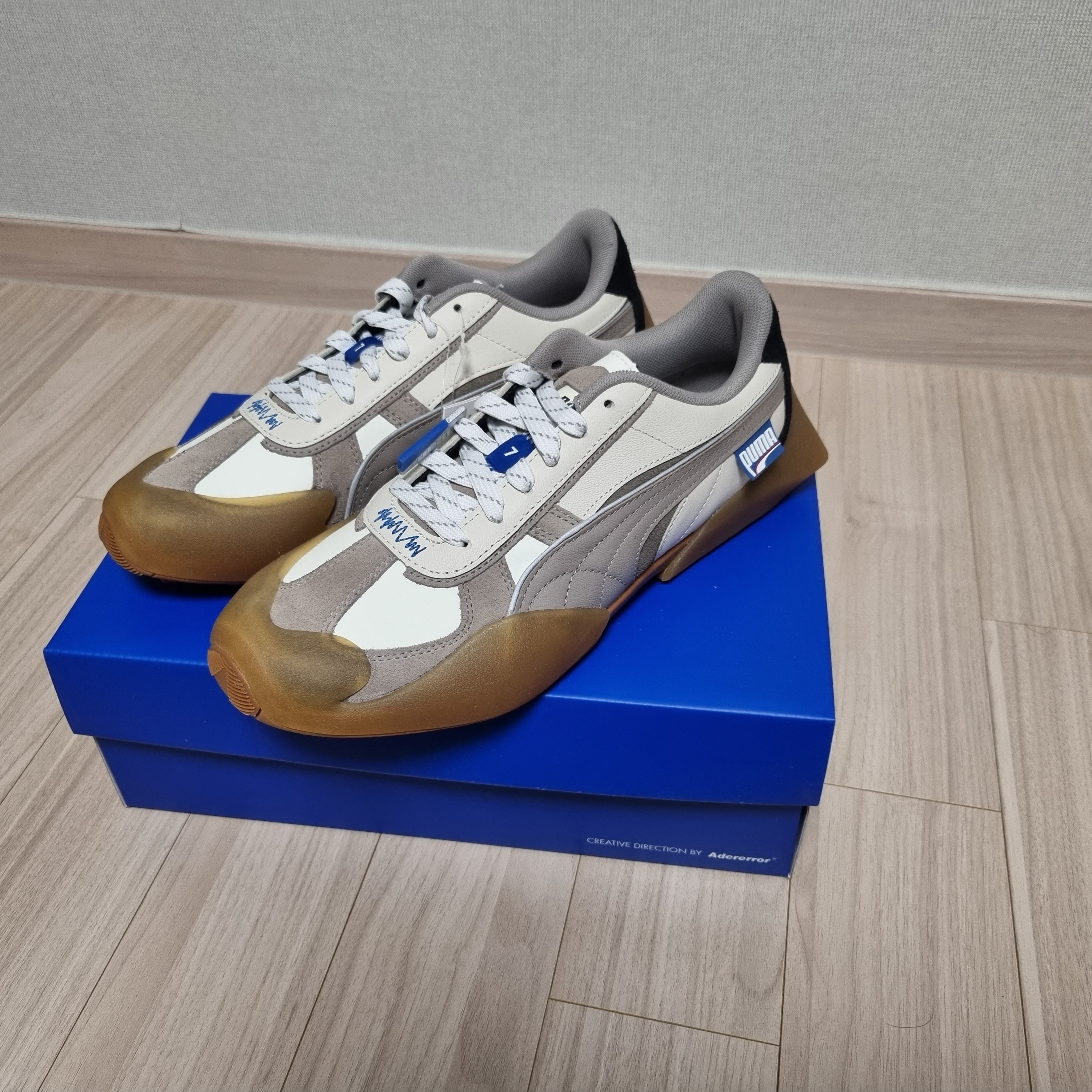 Puma x Ader Error Vaderon White 착용 스타일 - 1