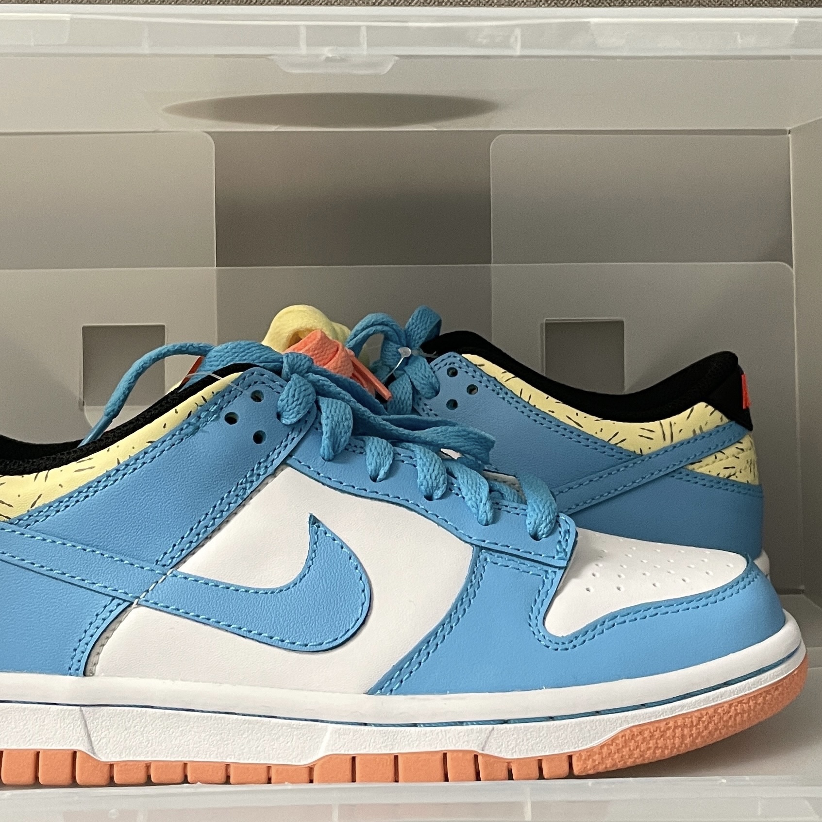 (GS) Nike x Kyrie Dunk Low SE Baltic Blue 착용 스타일 - 1