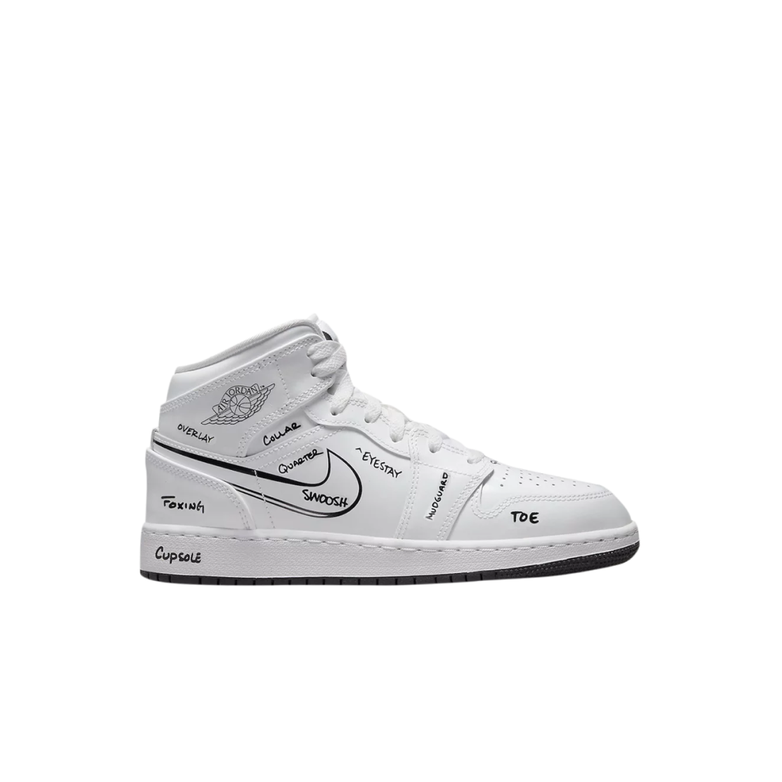 (GS) Jordan 1 Mid Schematic