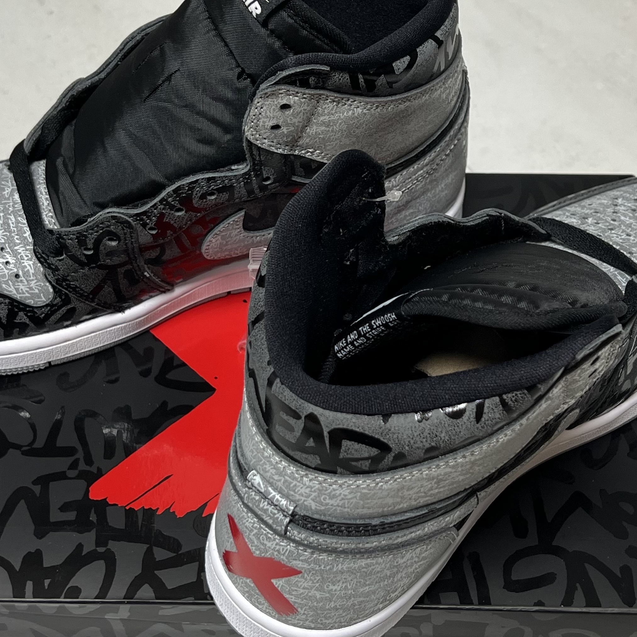 Jordan 1 Retro High OG Rebellionaire 착용 스타일