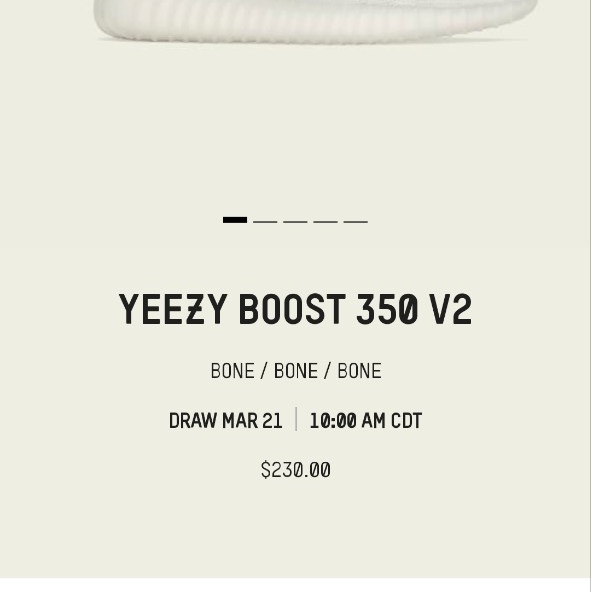 Adidas Yeezy Boost 350 V2 Bone 착용 스타일