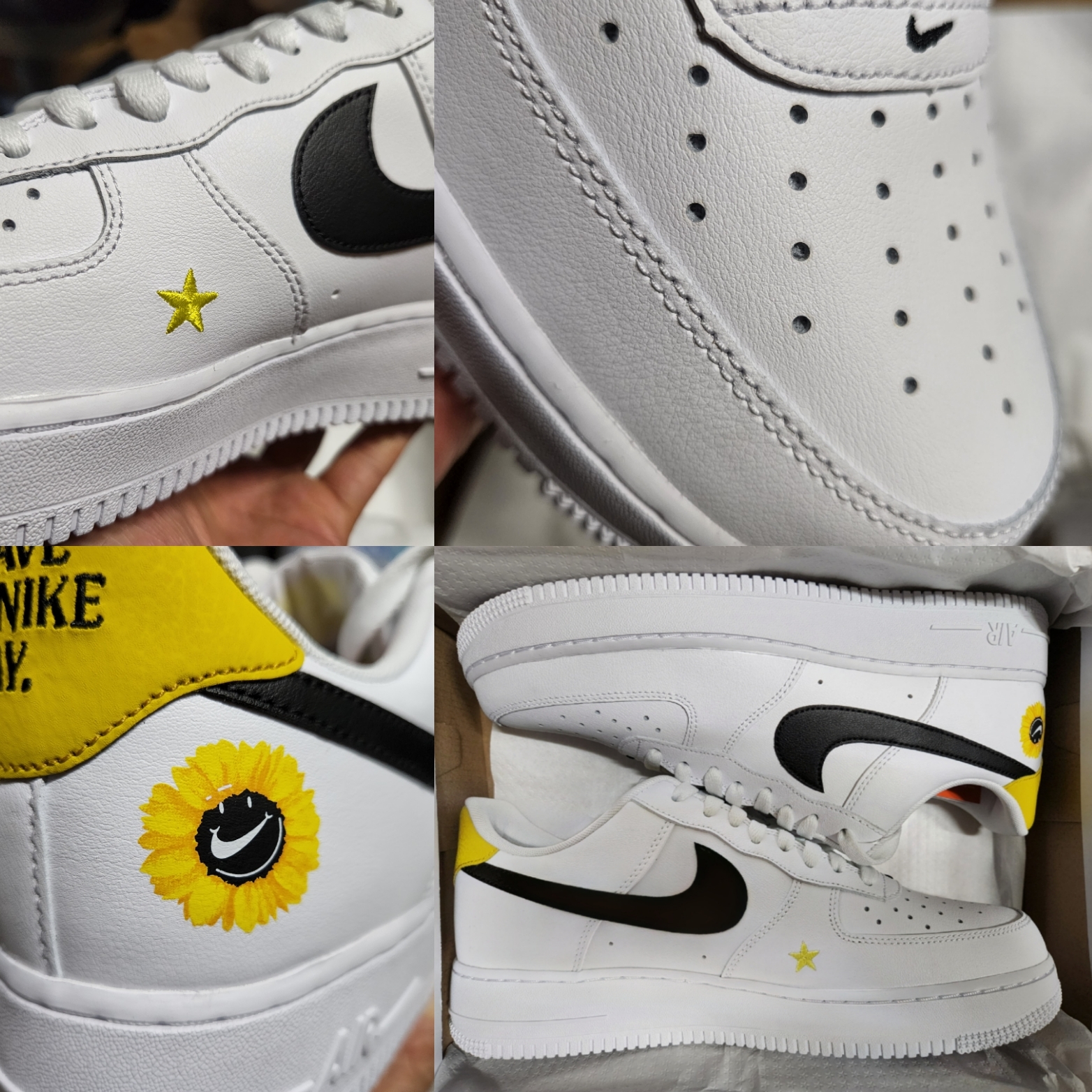 Nike Air Force 1 '07 LV8 2 Have a Nike Day 착용 스타일