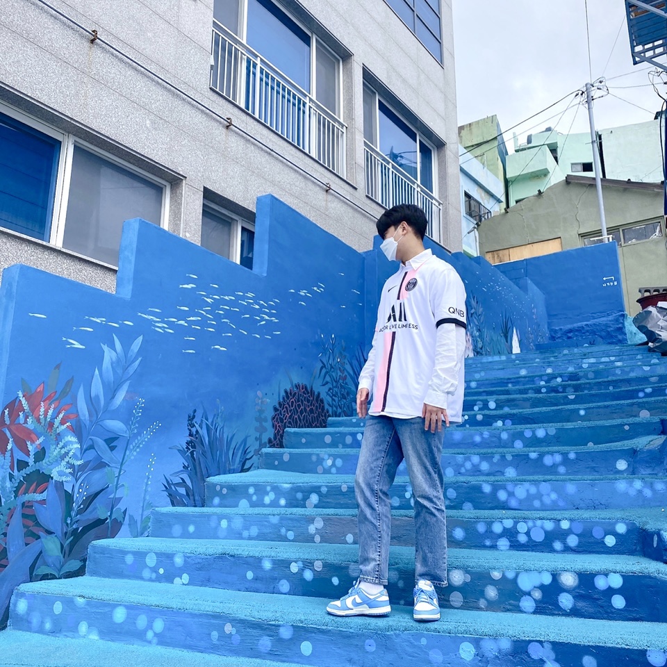 (W) Nike Dunk Low Coast 착용 스타일
